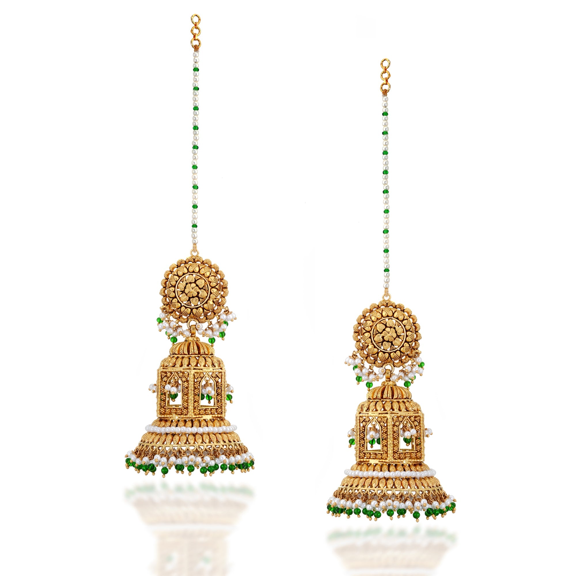 Abha Gold Jhumki