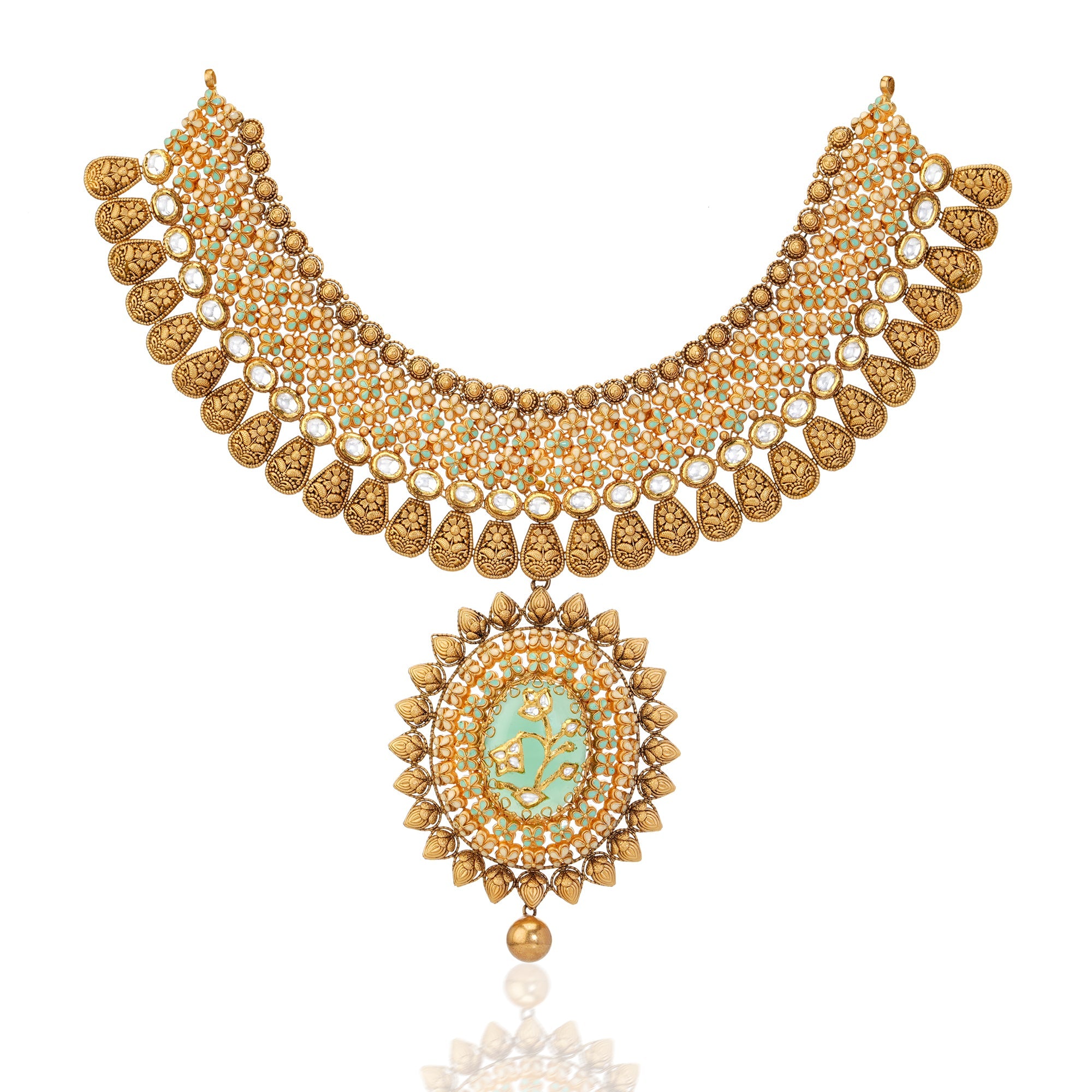 Abhitha Gold Set