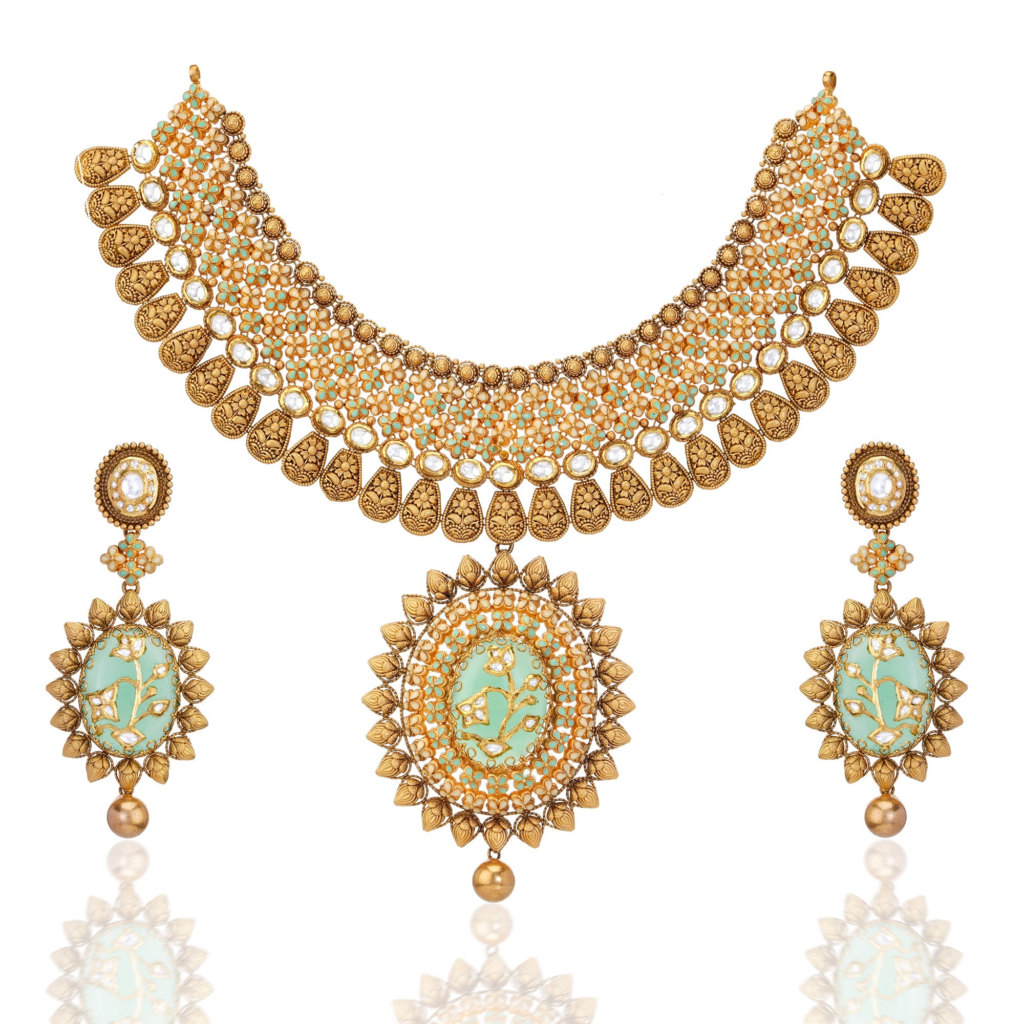 Abhitha Gold Set