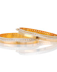 Abja Two-Tone Bangles