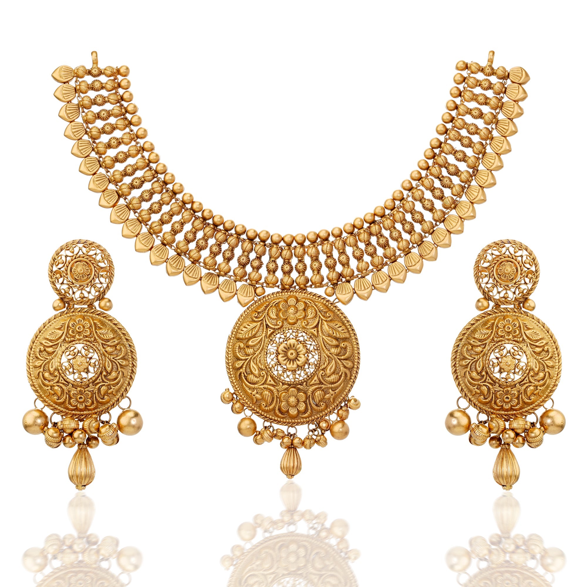 Ahalya Gold Set