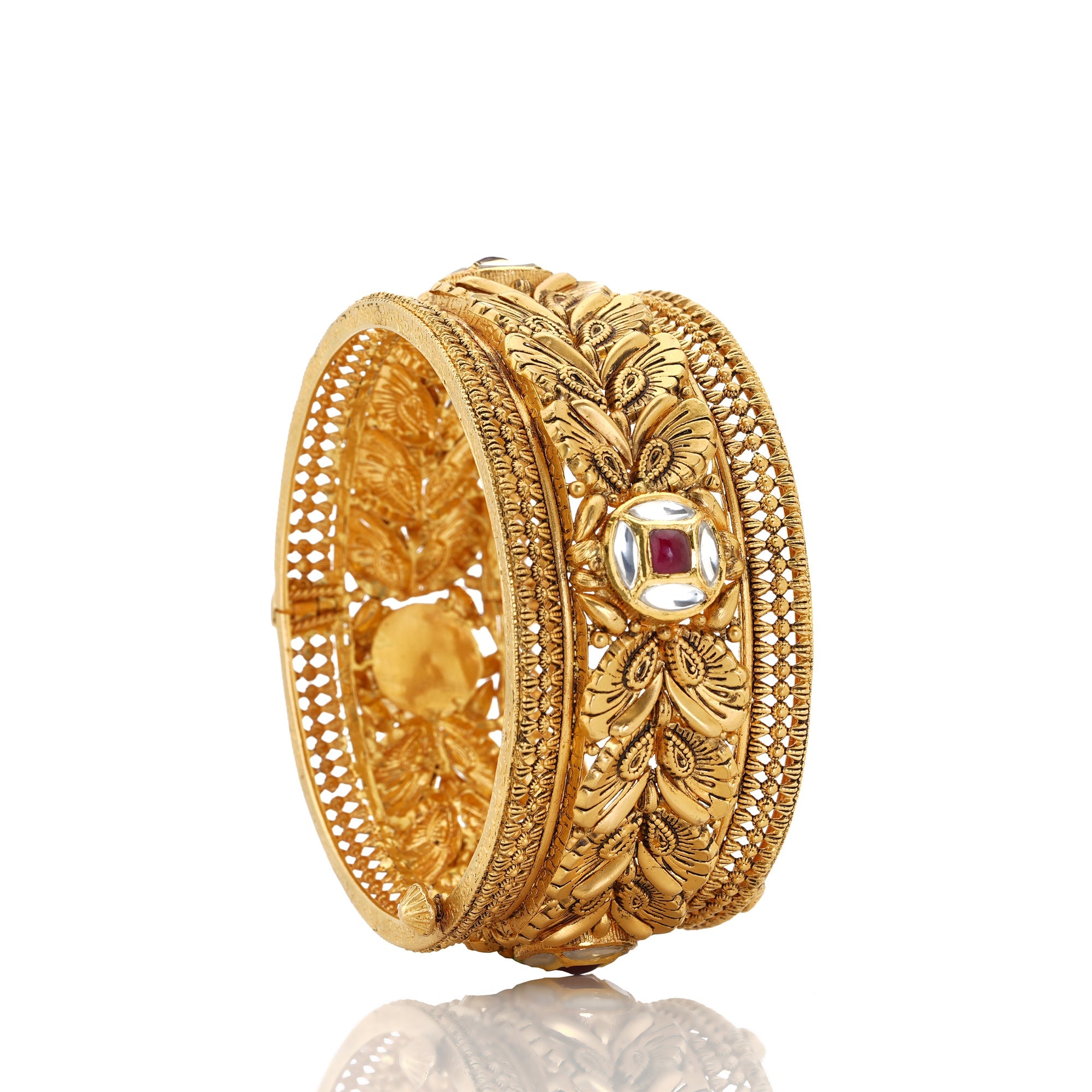 Aquil Kundan Bangles
