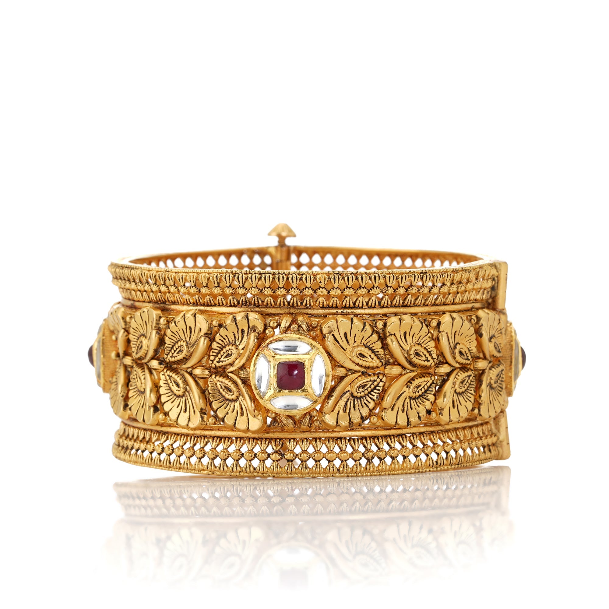 Aquil Kundan Bangles