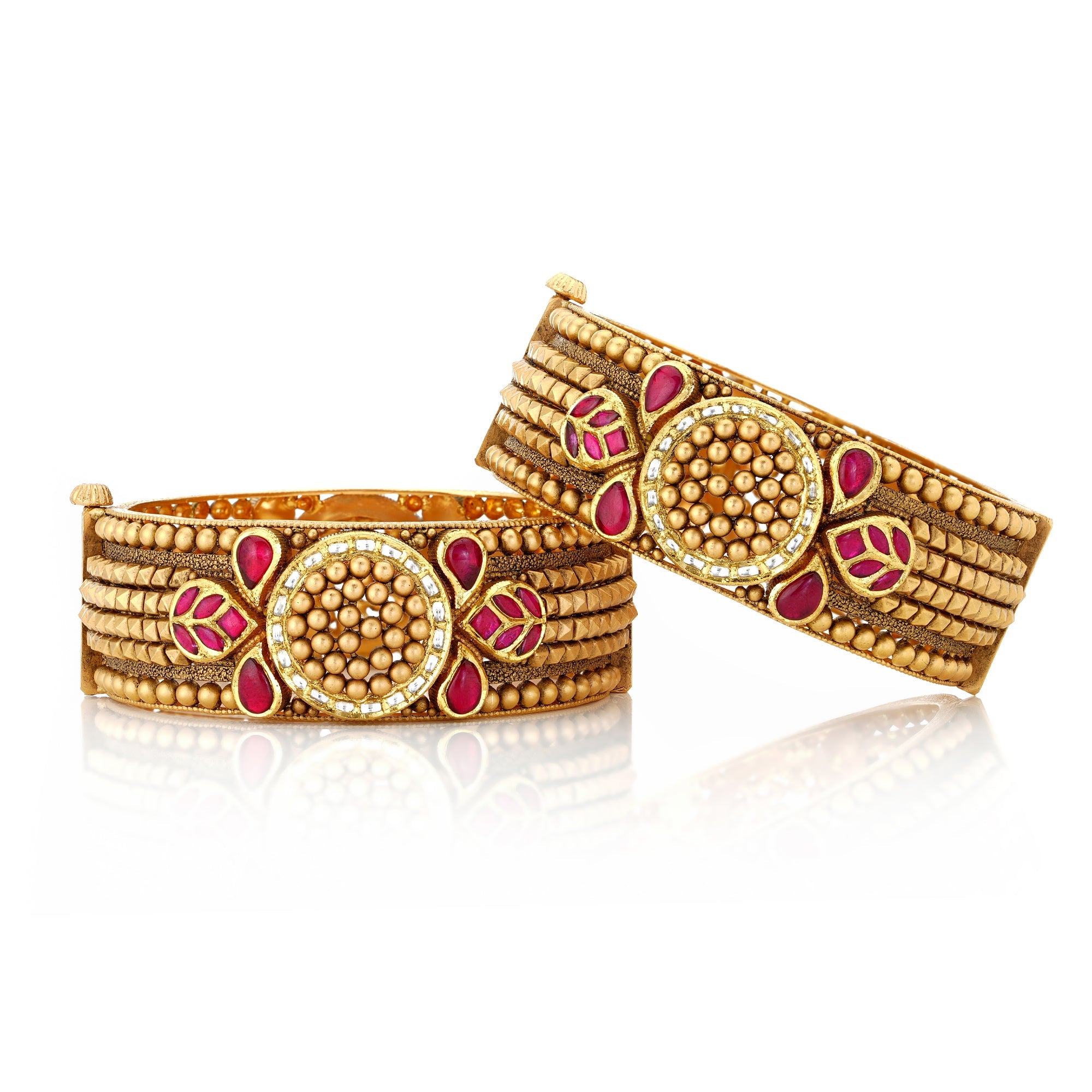 Arezu Gold Bangles