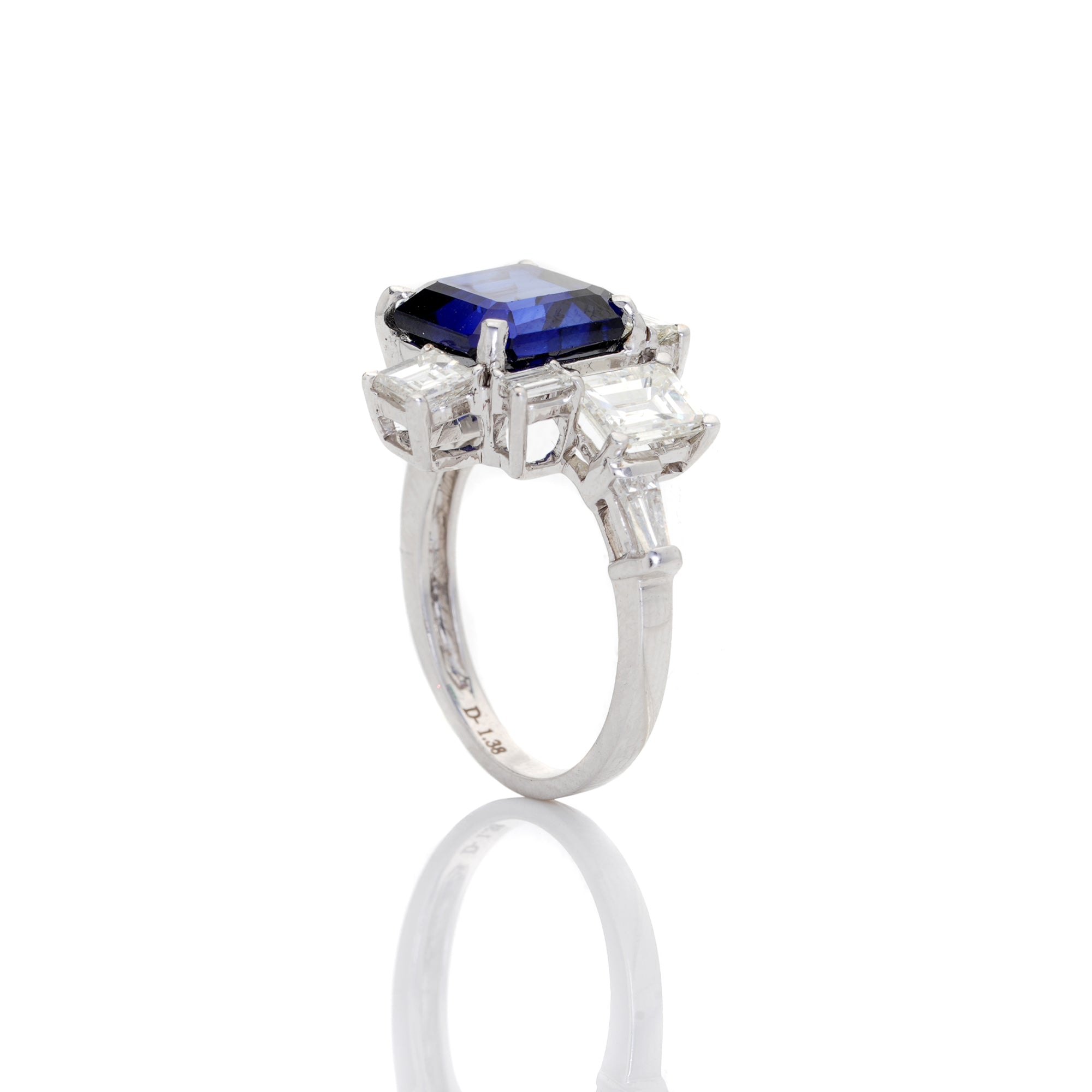 Asymmetric Diamond Ring