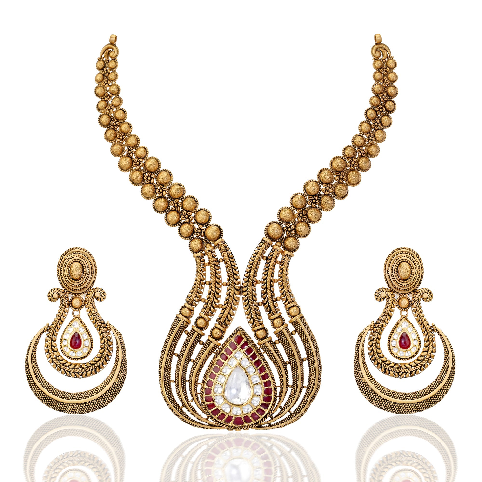 Athulya Gold Set