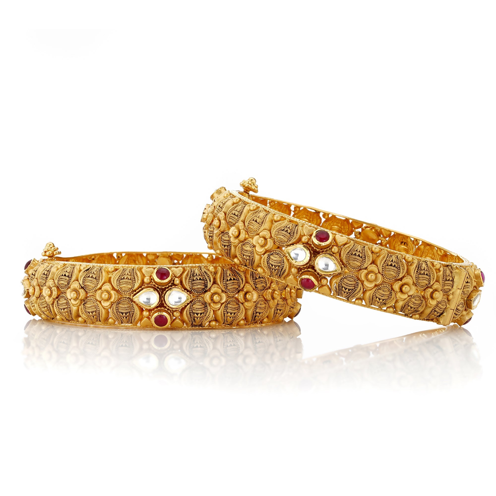Ava Gold Bangles