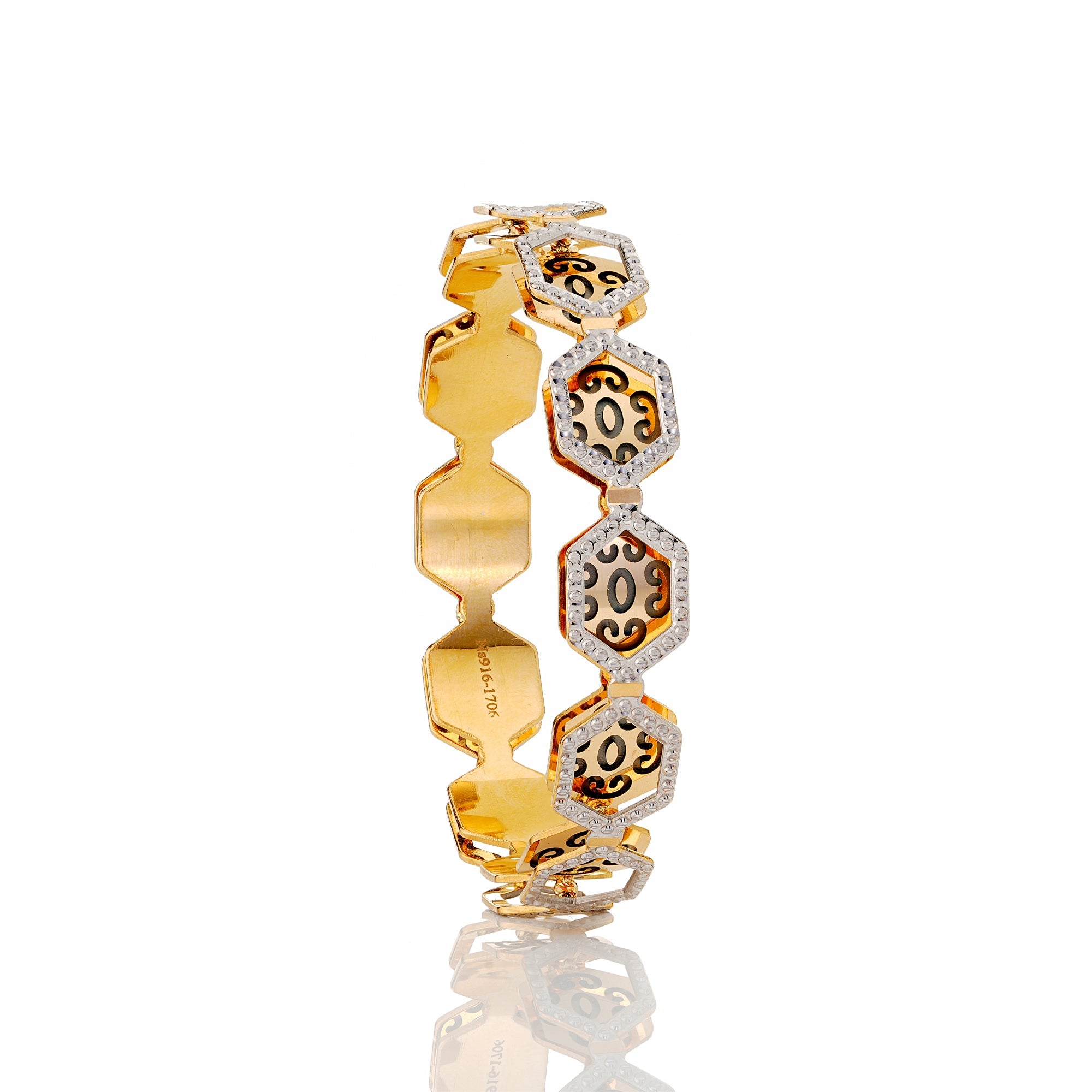 Avli Gold Bangles
