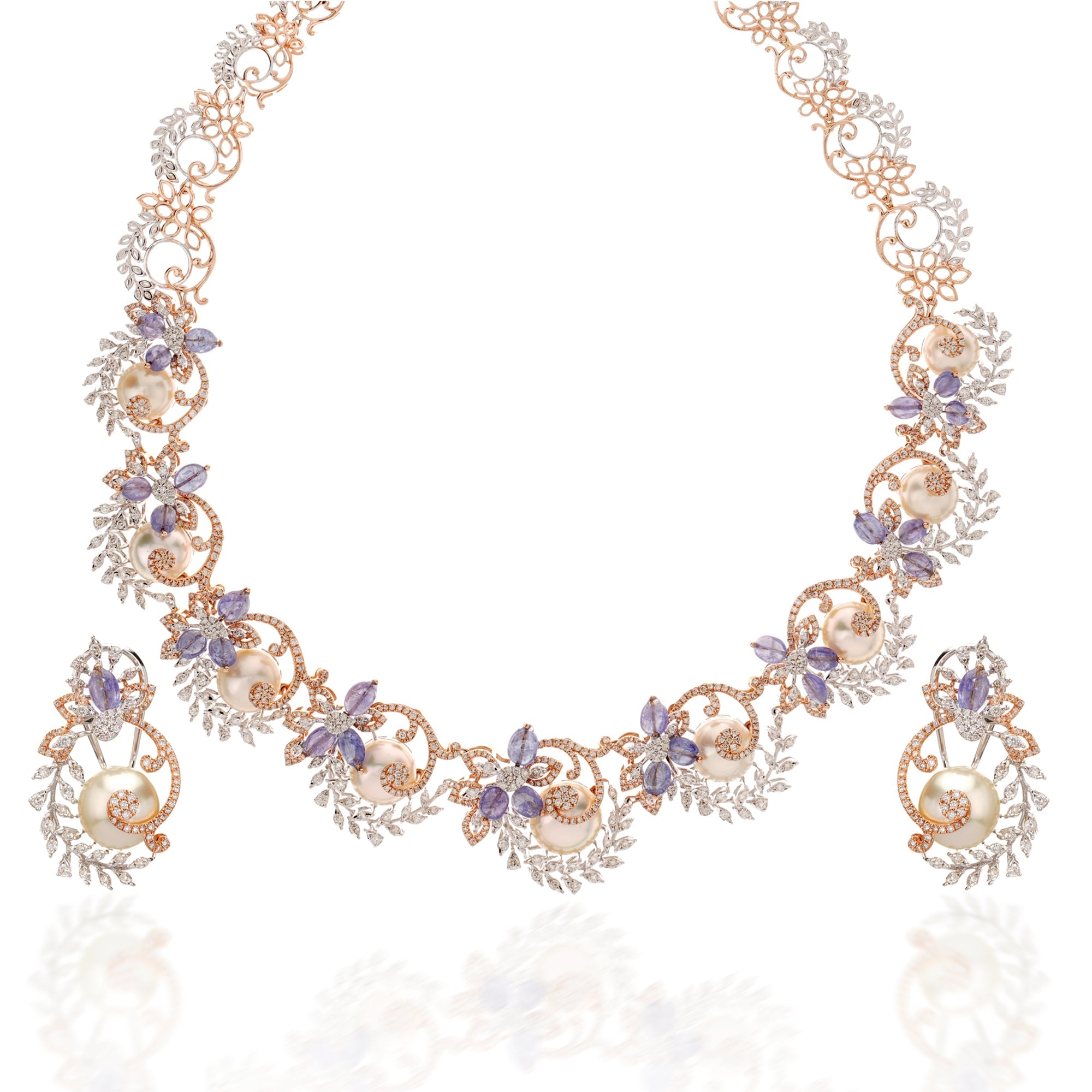 Diamond Jewellery Set