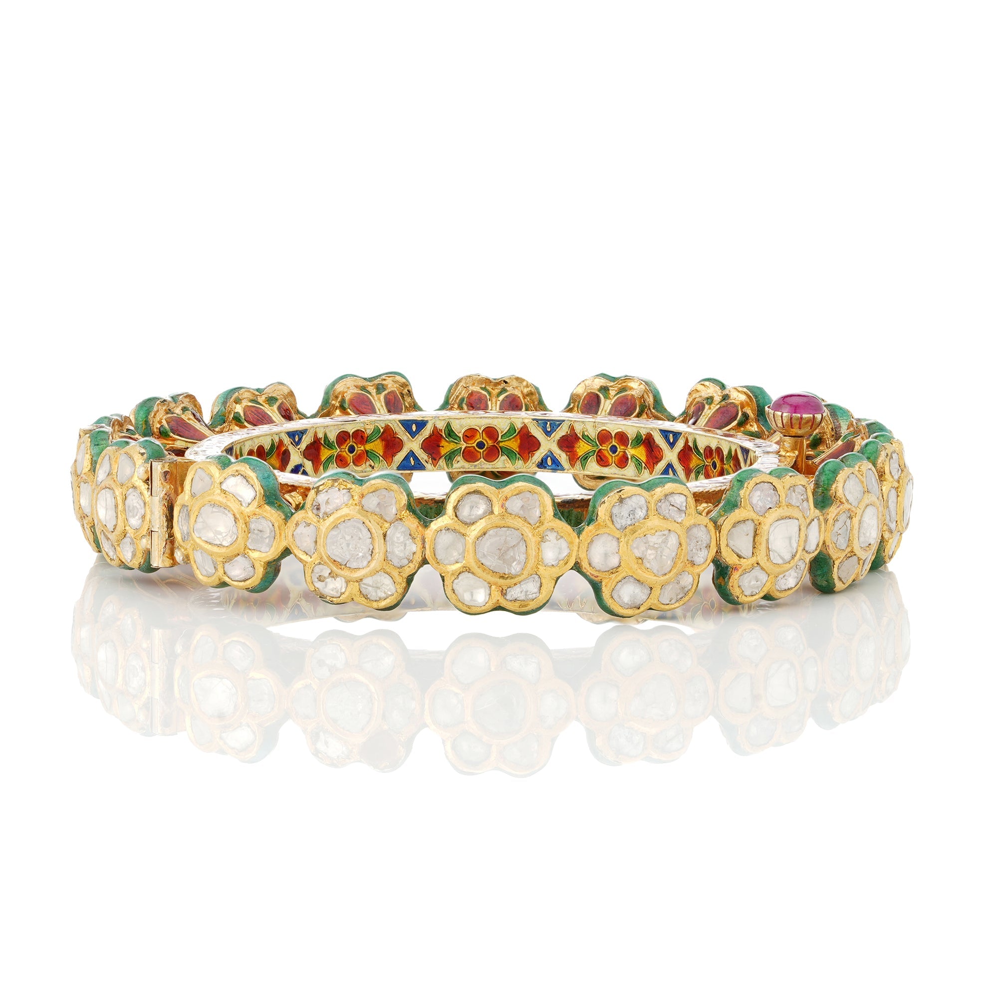 Bloom Polki Bangles