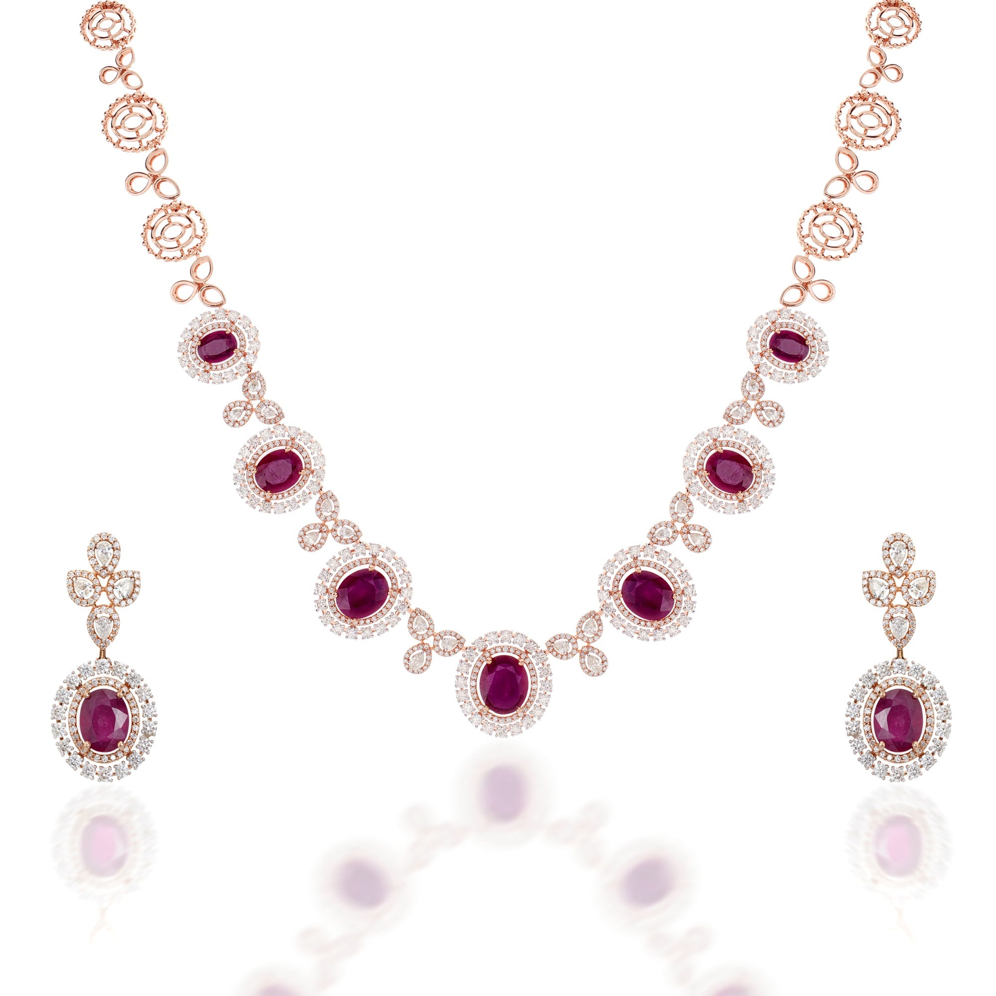 Diamond Jewellery Set