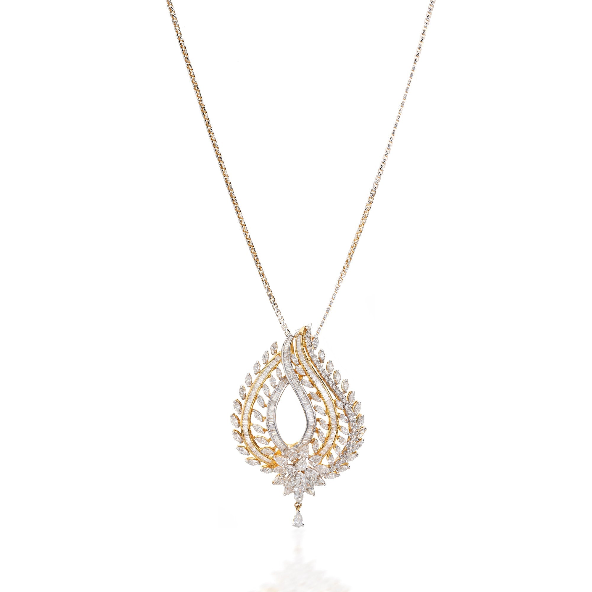 Ganesha Diamond Pendant