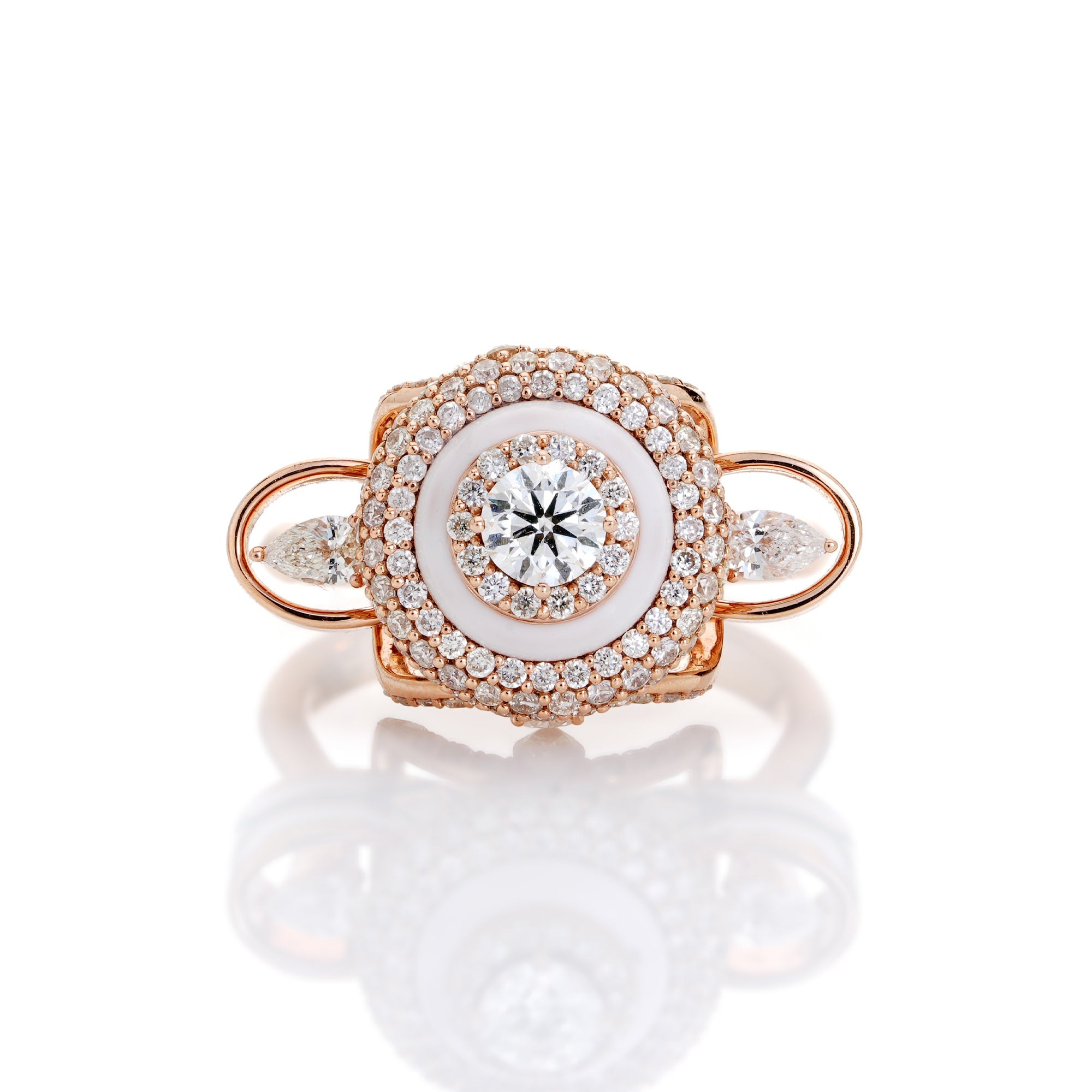 Co-centered Enamel Ring