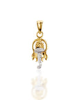 Ganesha Diamond Pendant