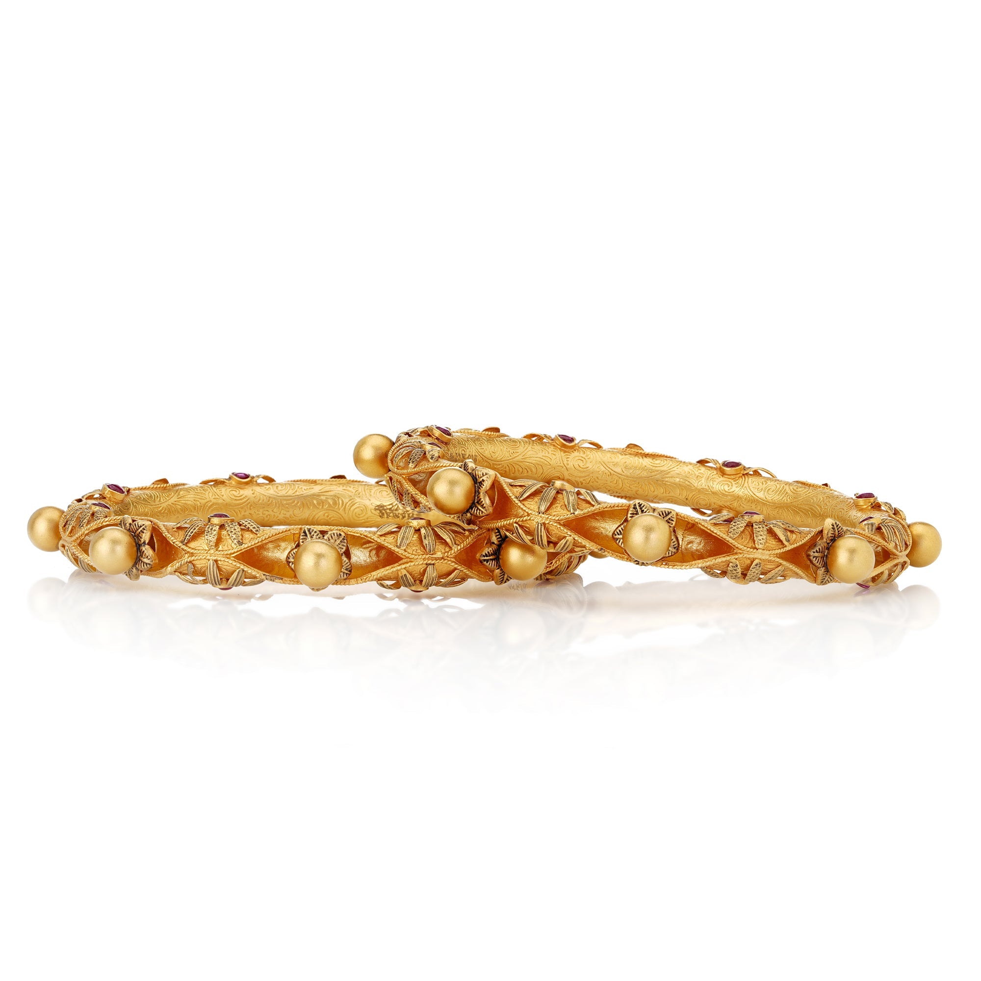 Delara Gold Bangles