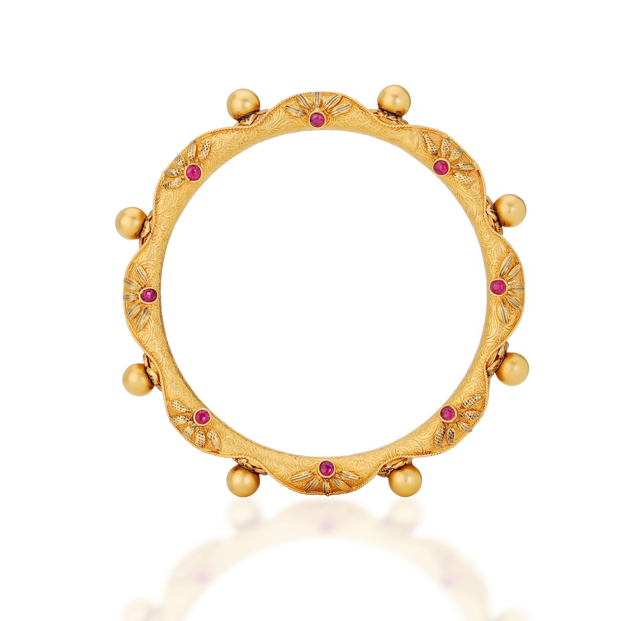 Delara Gold Bangles