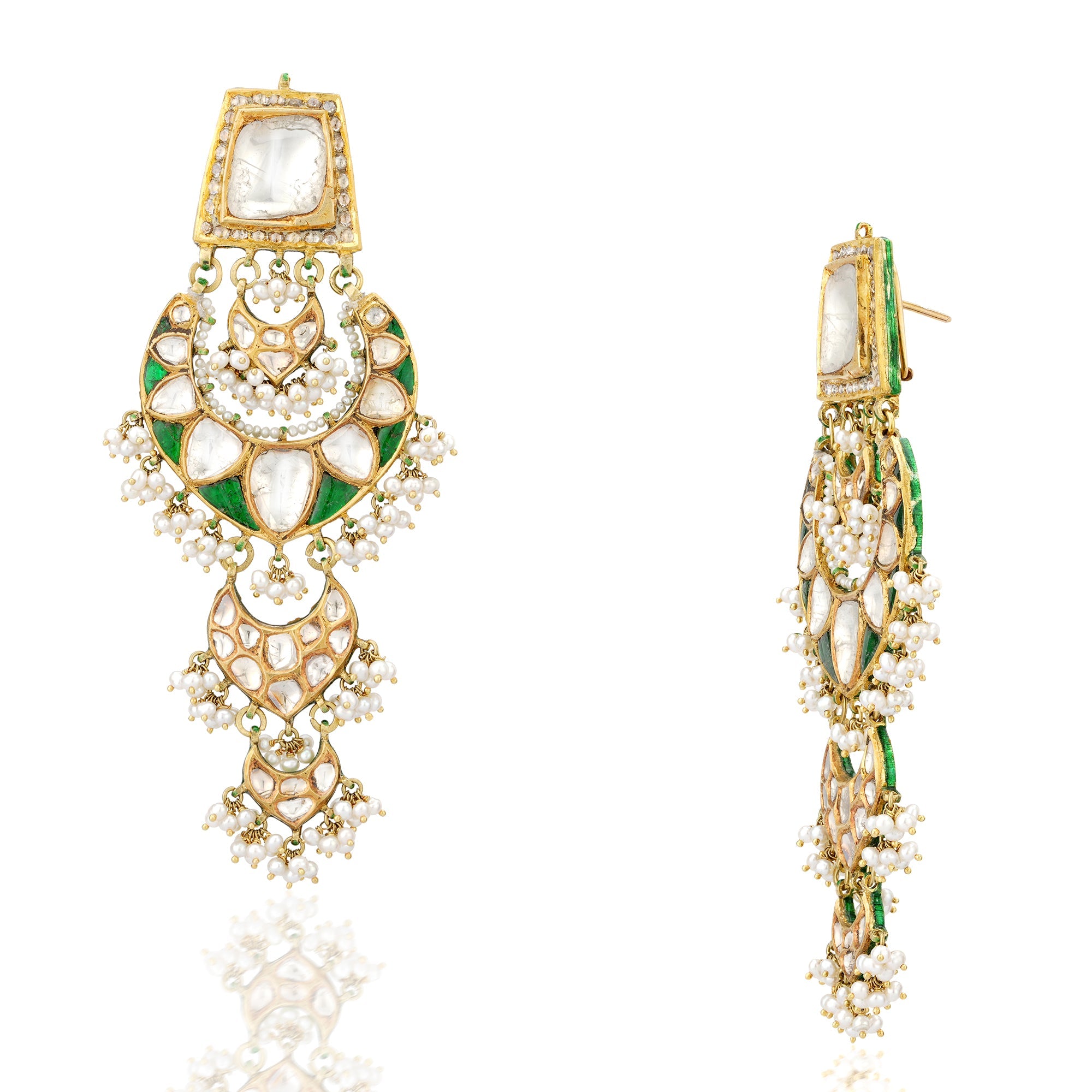 Elara Polki Earrings