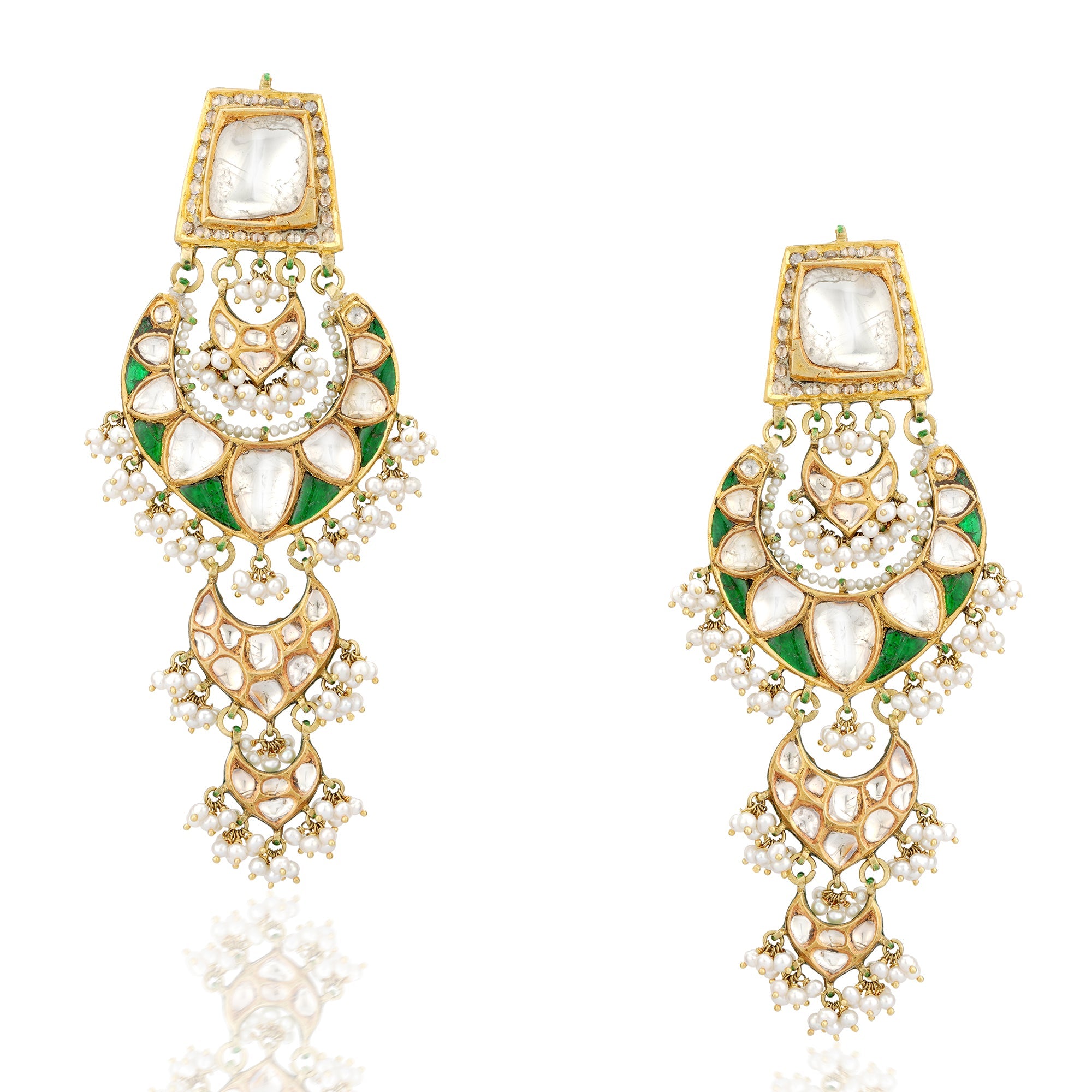 Elara Polki Earrings