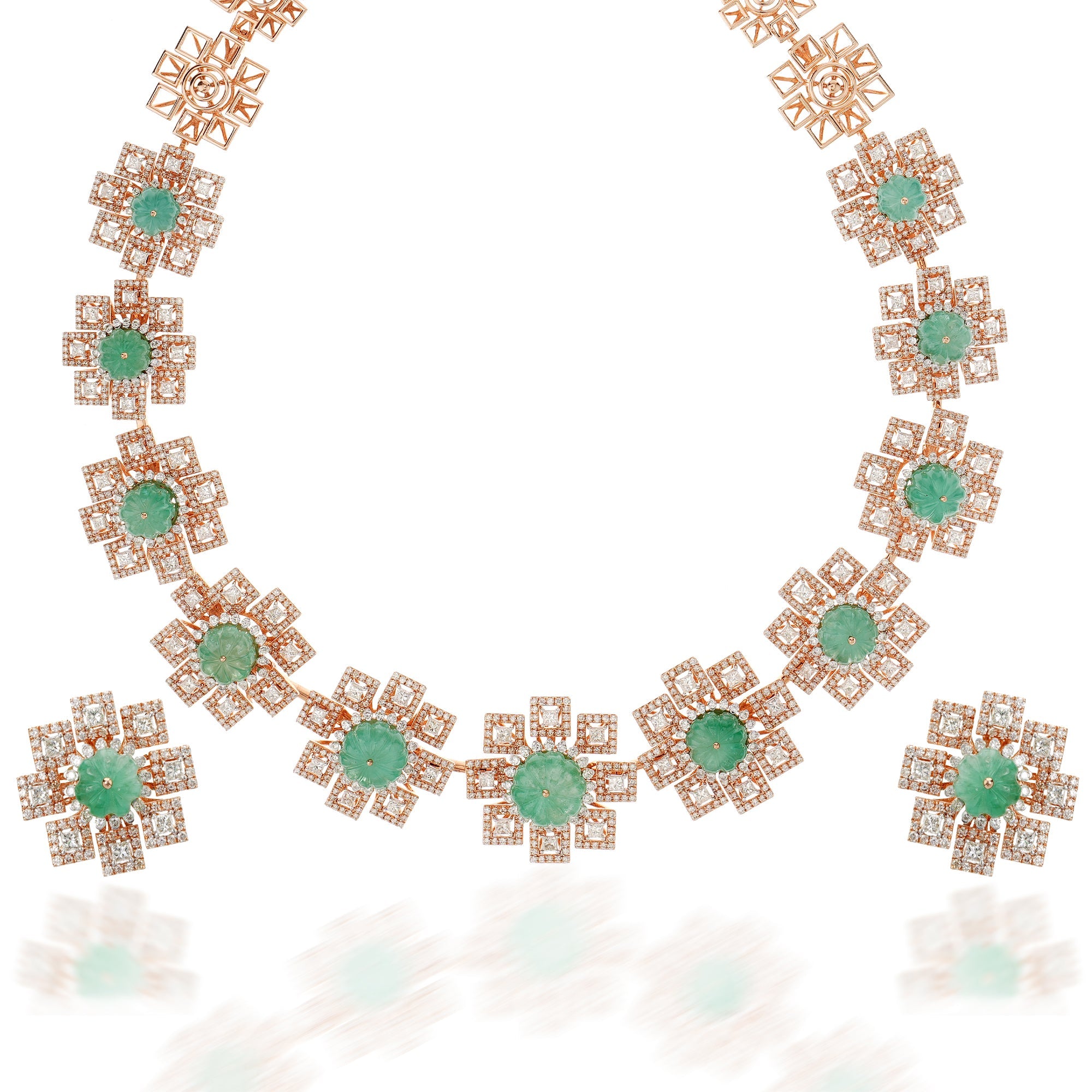 Diamond Jewellery Set
