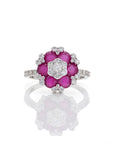 Floral Diamond Ring