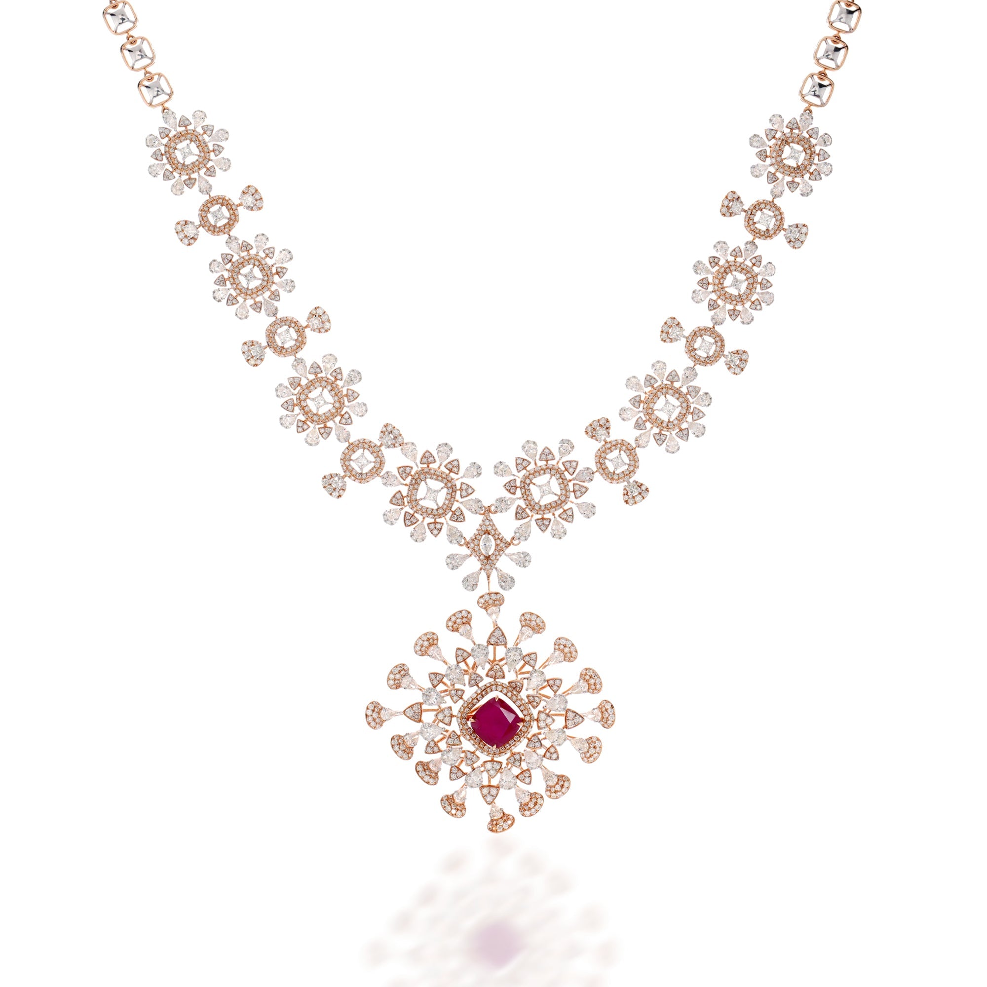 Diamond Necklace Set