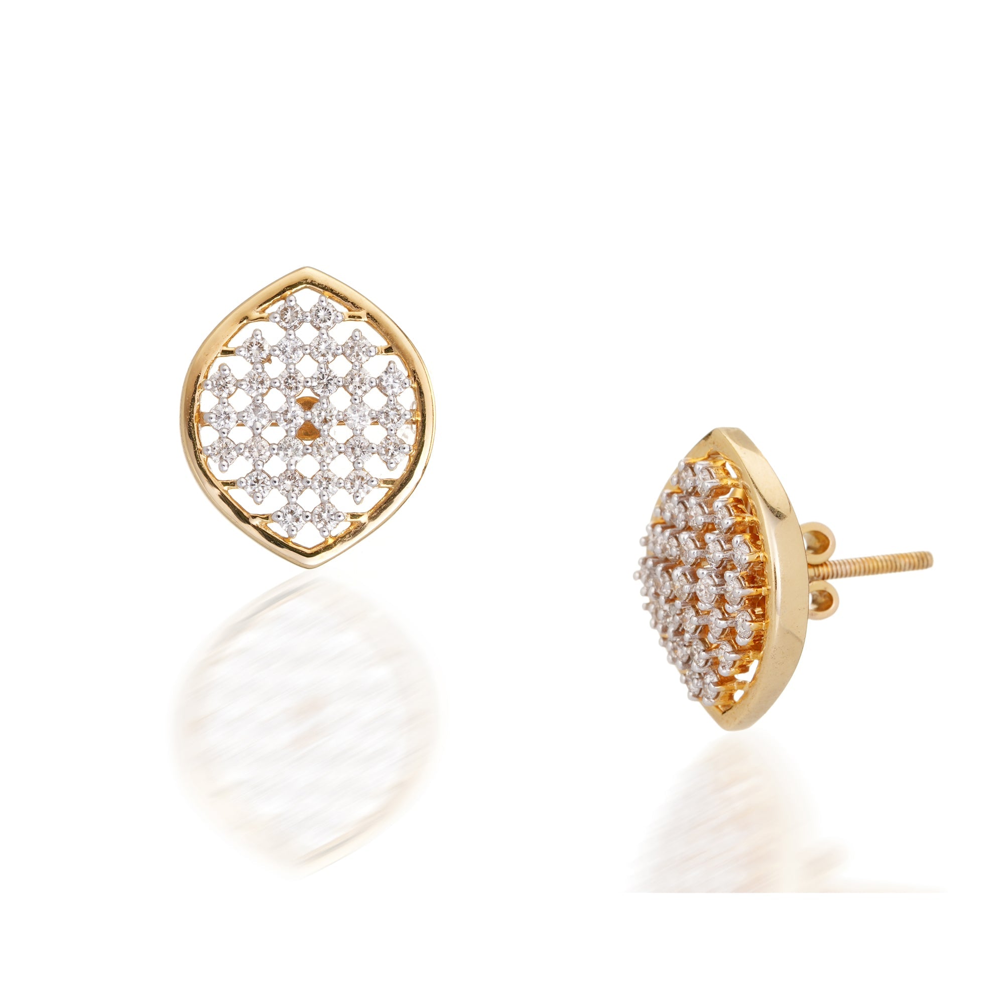 Graphic Diamond Studs