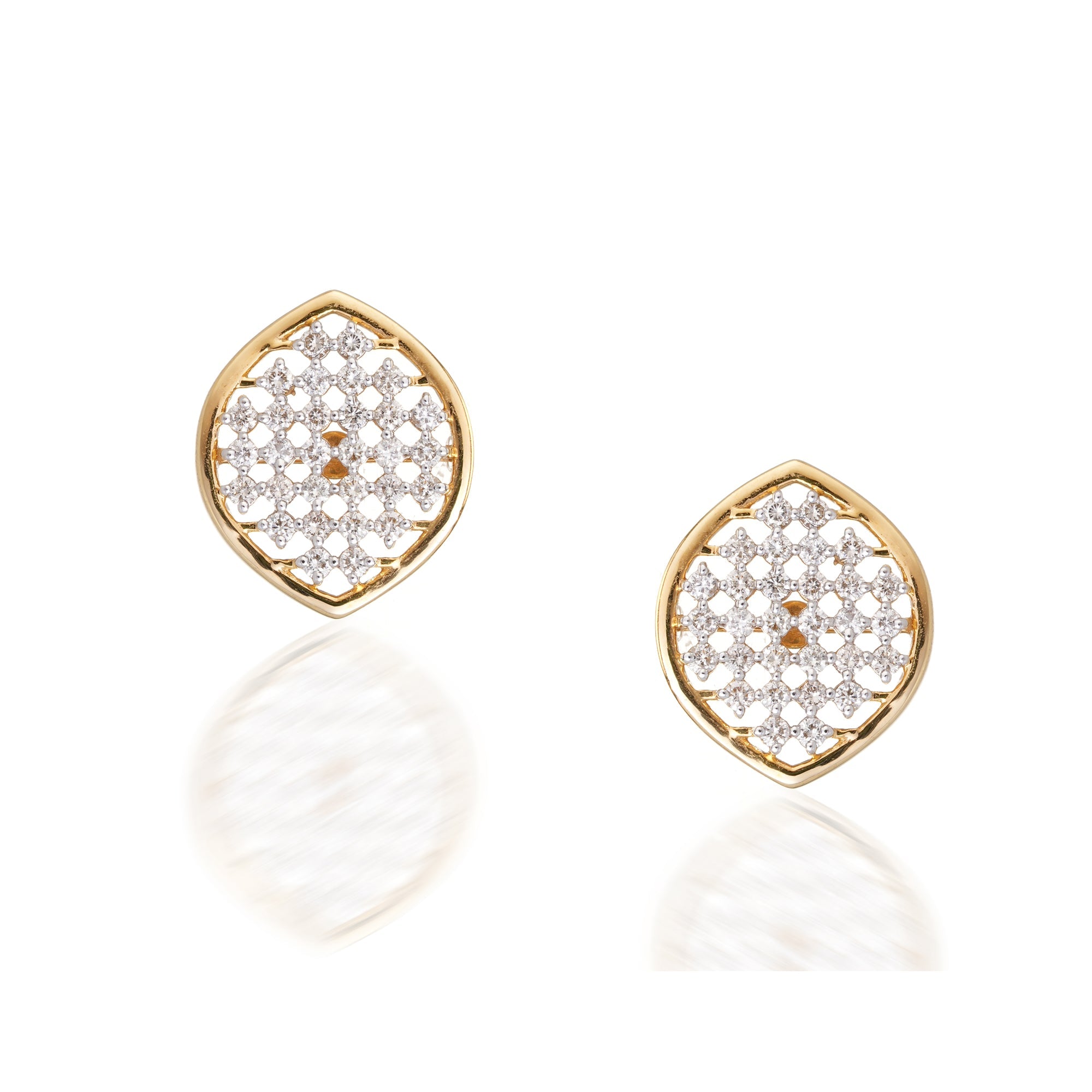 Graphic Diamond Studs