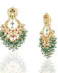 Kundan Earrings Gold