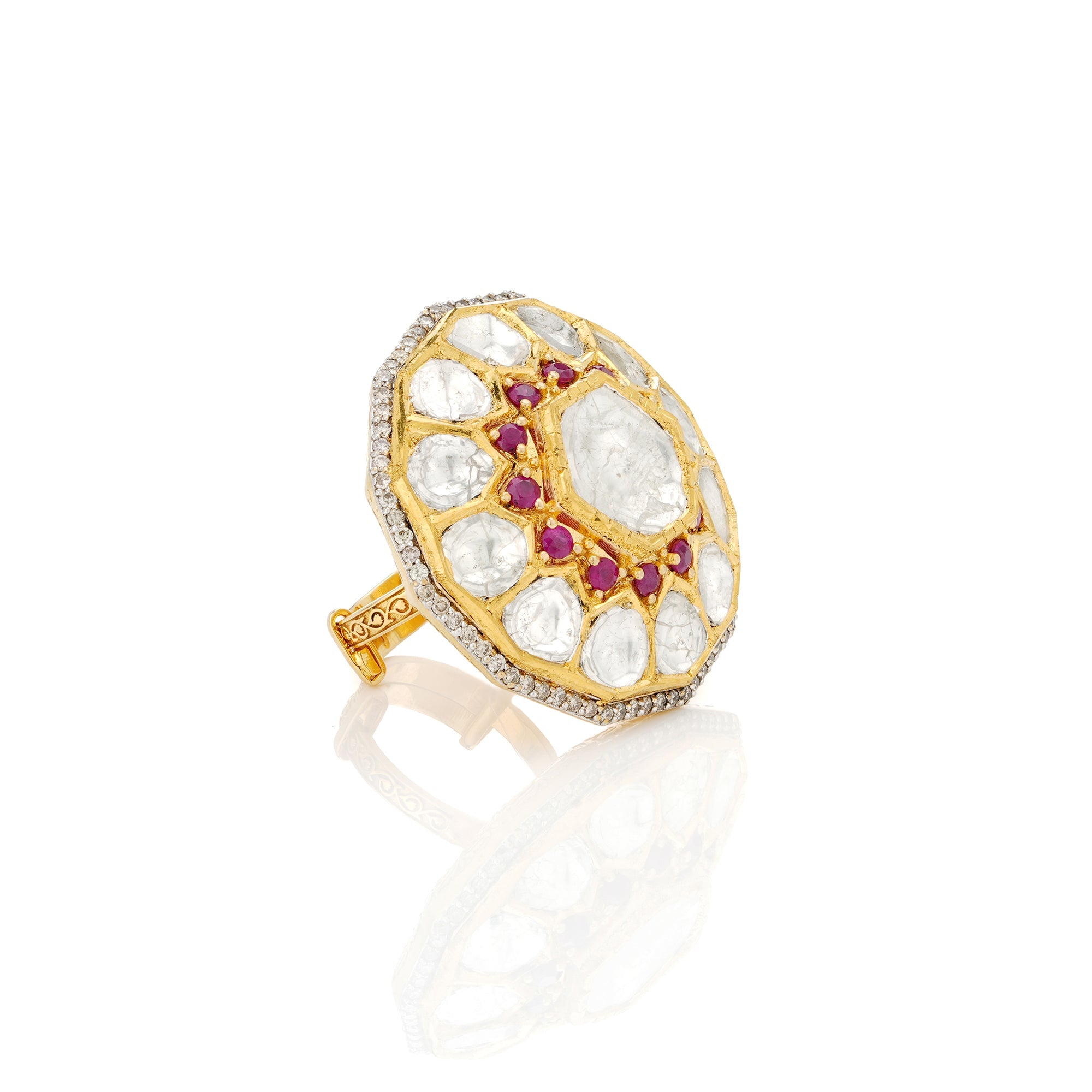 Holly Polki Ring