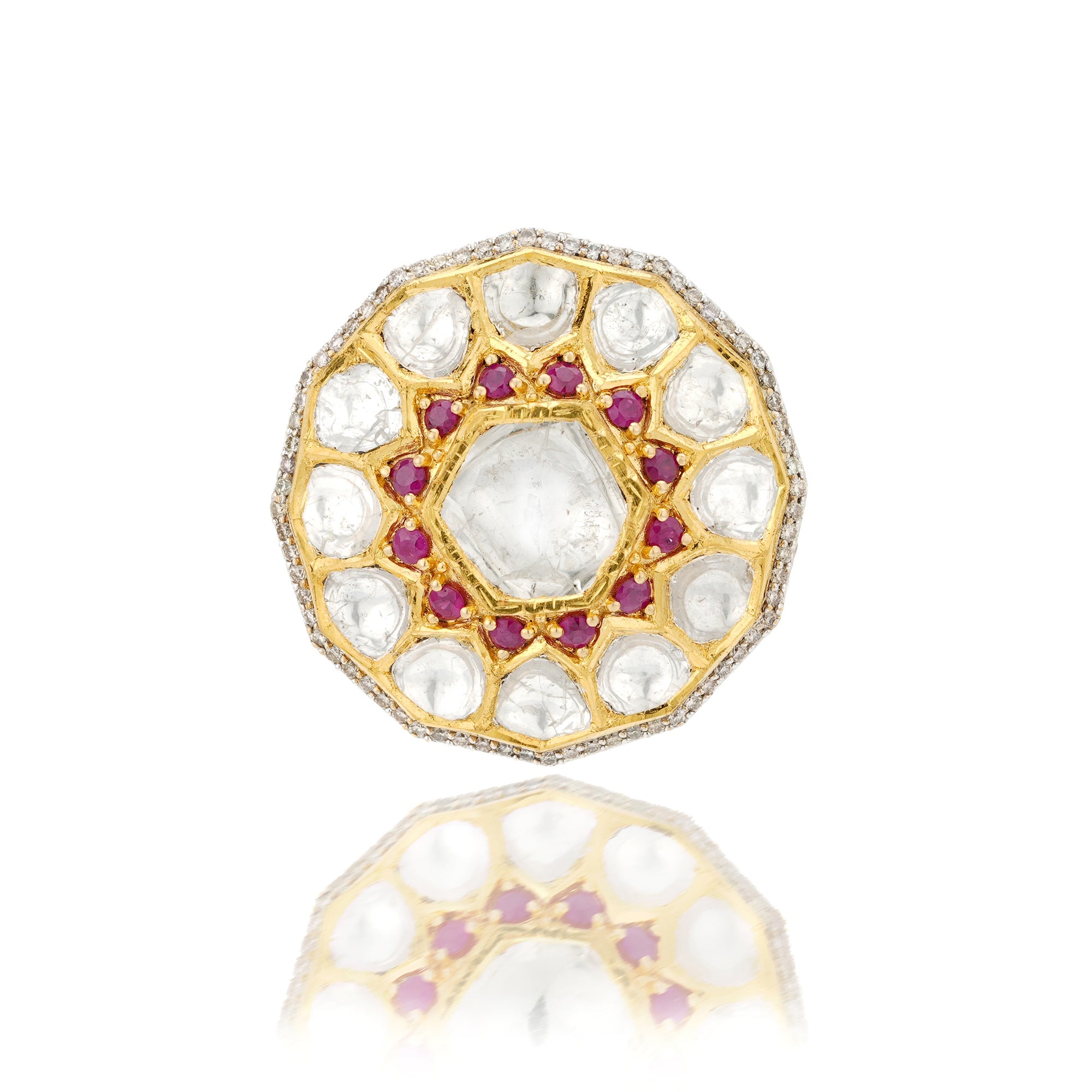 Holly Polki Ring