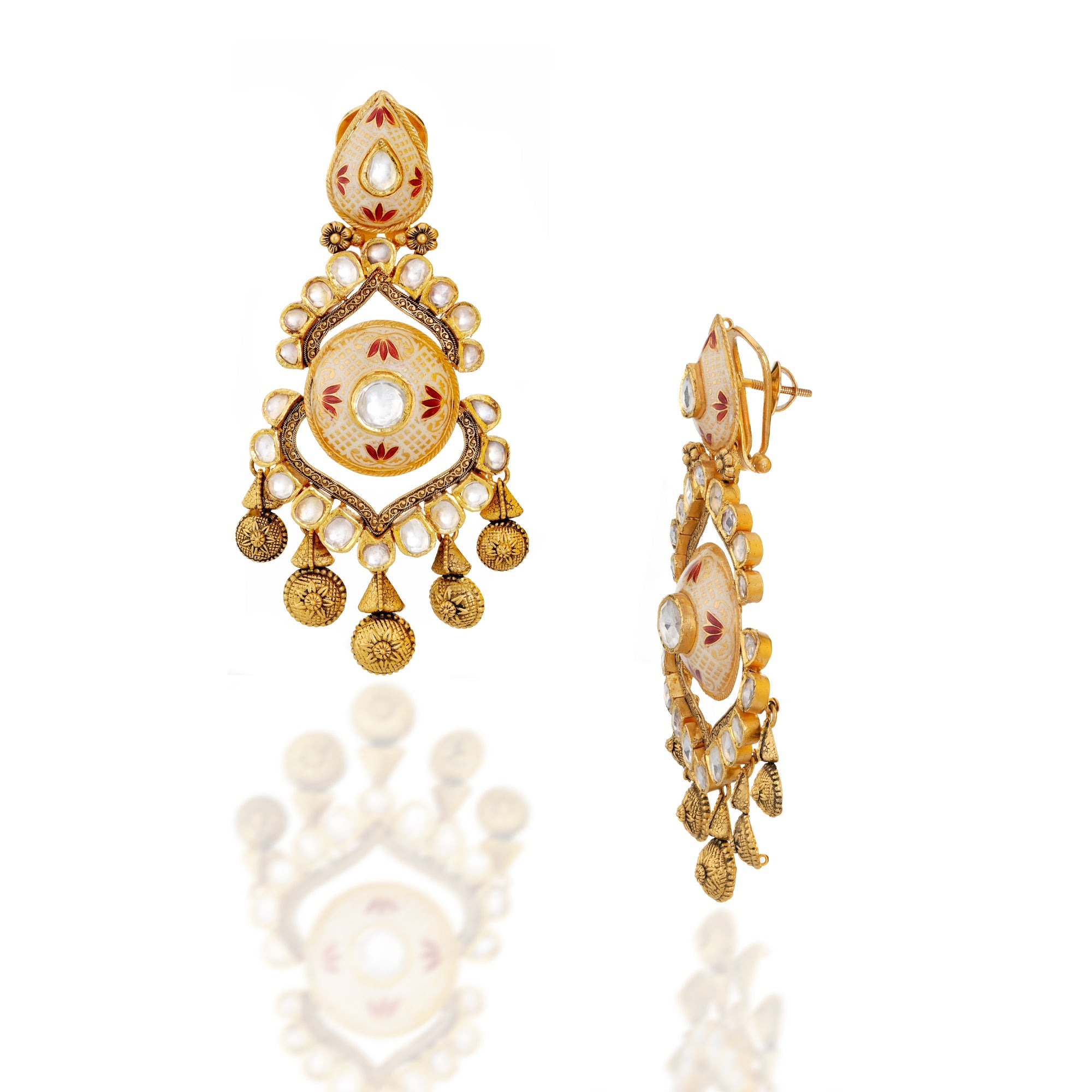 Kalatit Kundan Earrings
