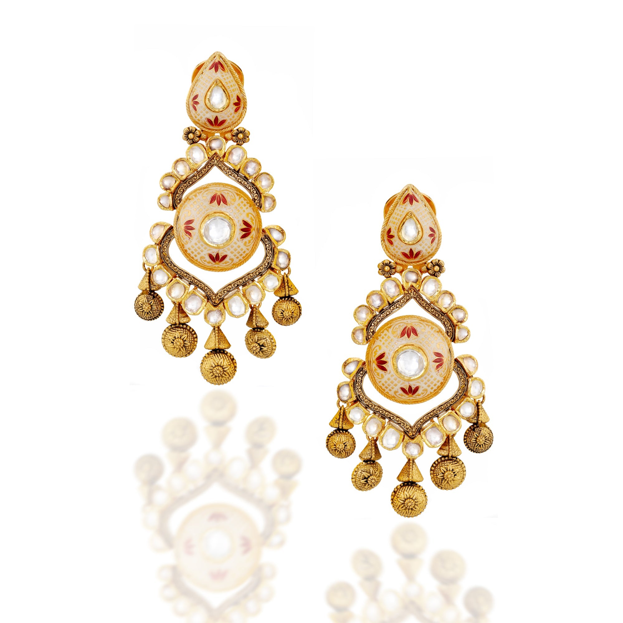 Kalatit Kundan Earrings
