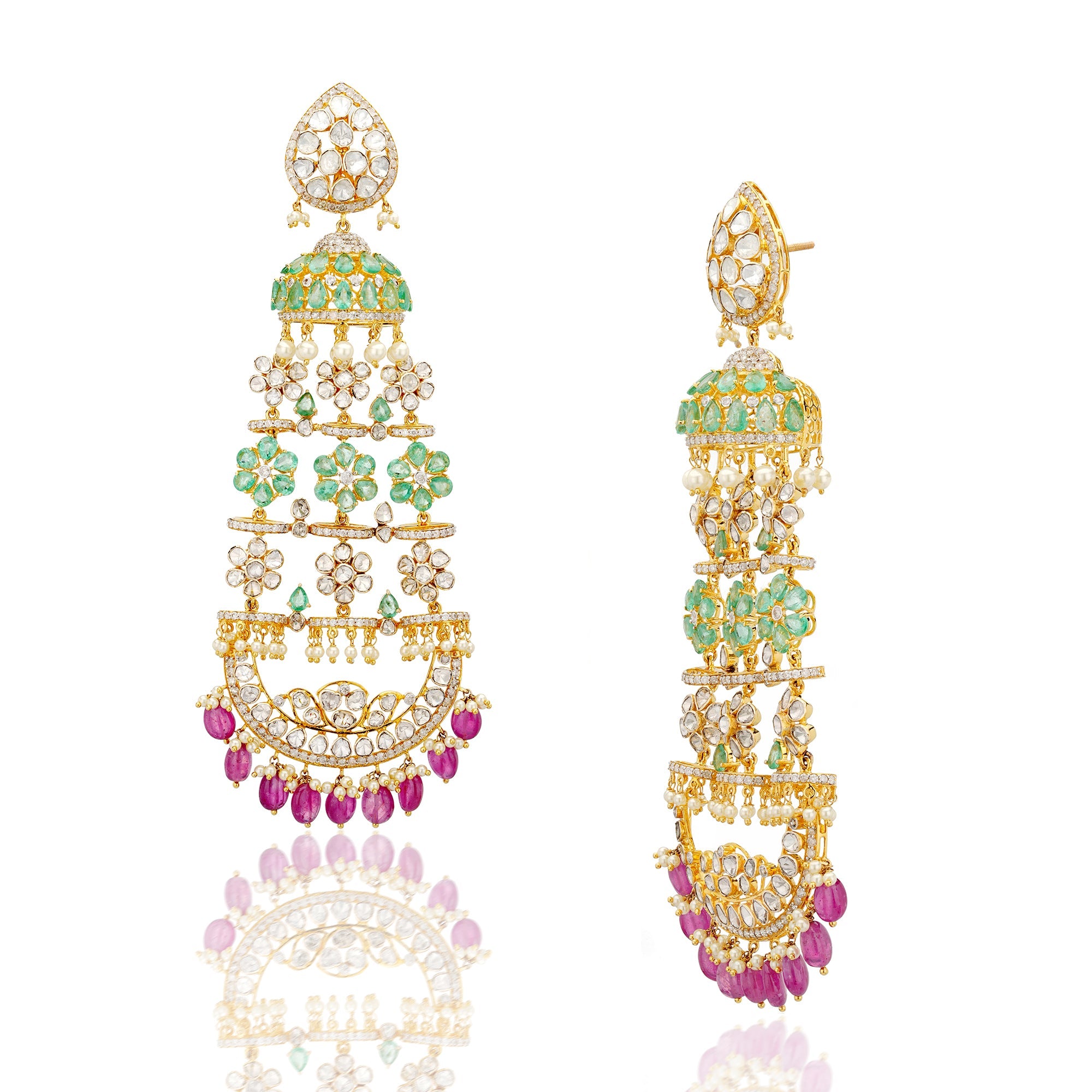 Nomi Polki Earrings