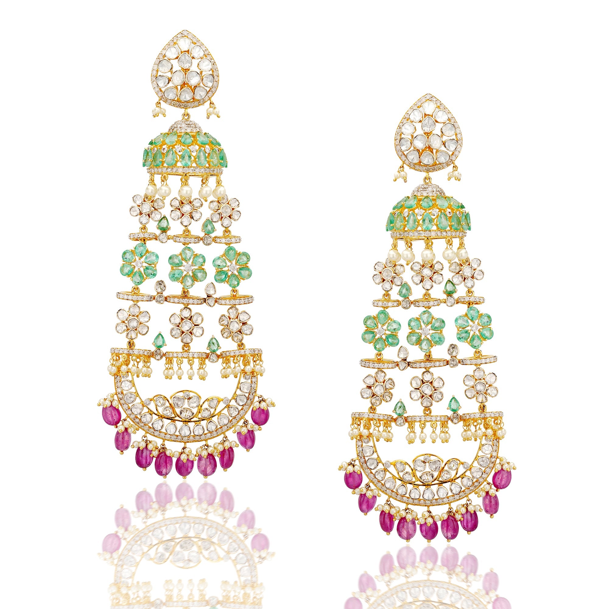 Nomi Polki Earrings