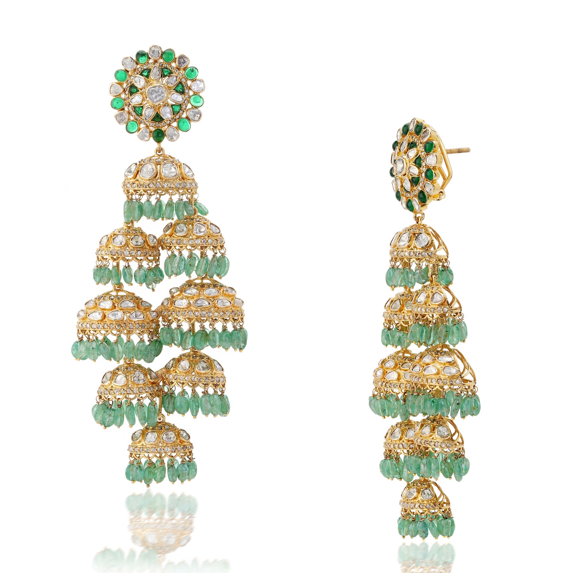 Reina Polki Earrings