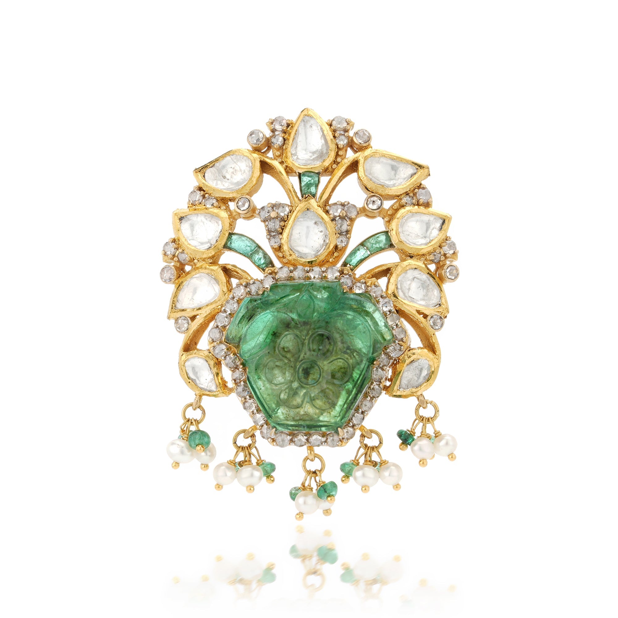 Rumi Polki Ring
