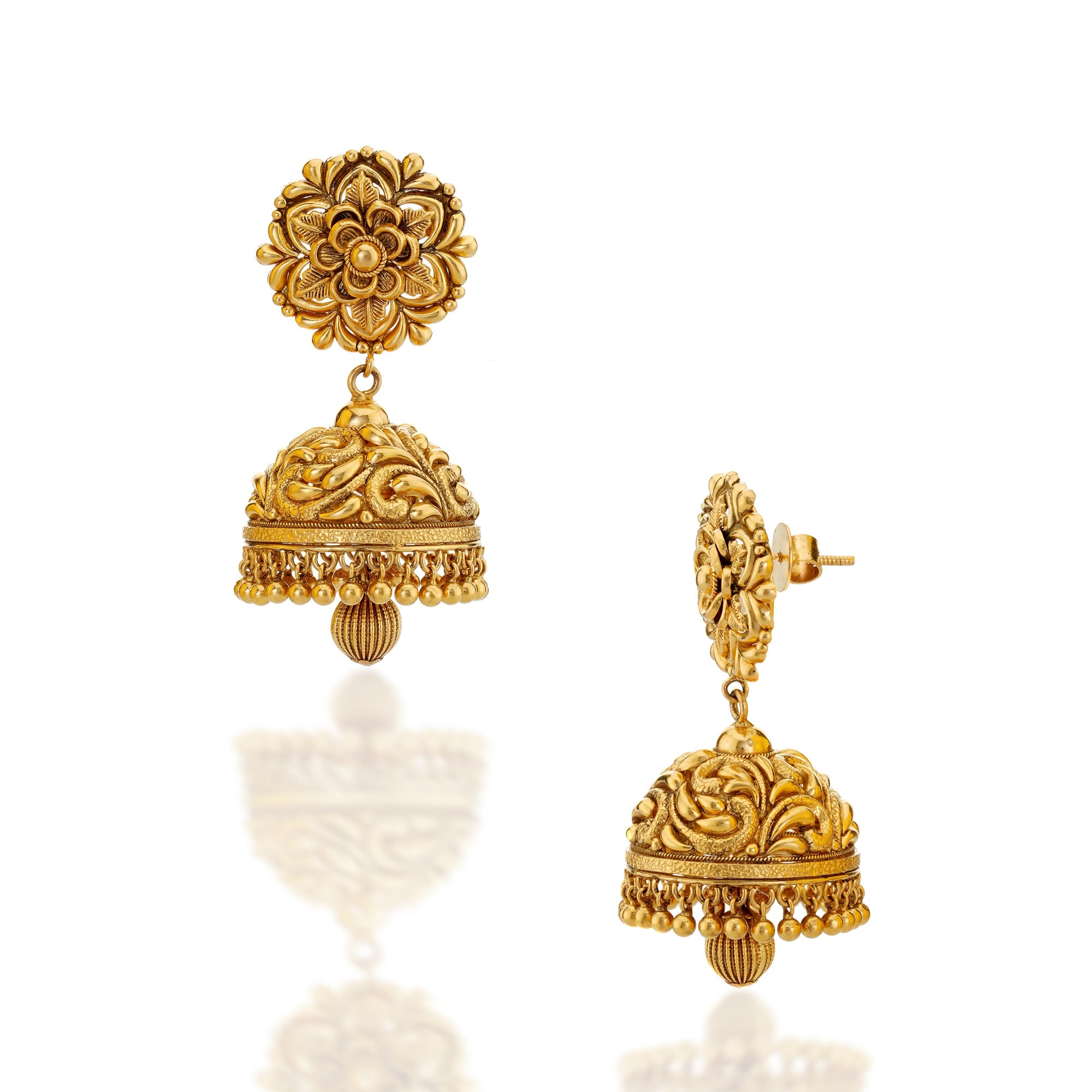Safflower Earrings