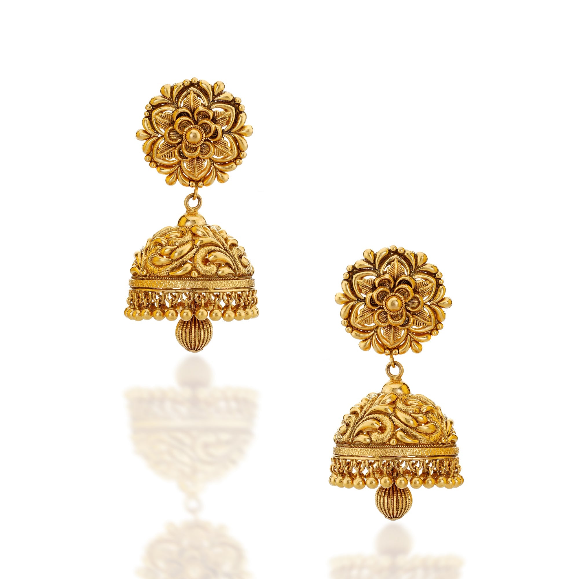 Safflower Earrings