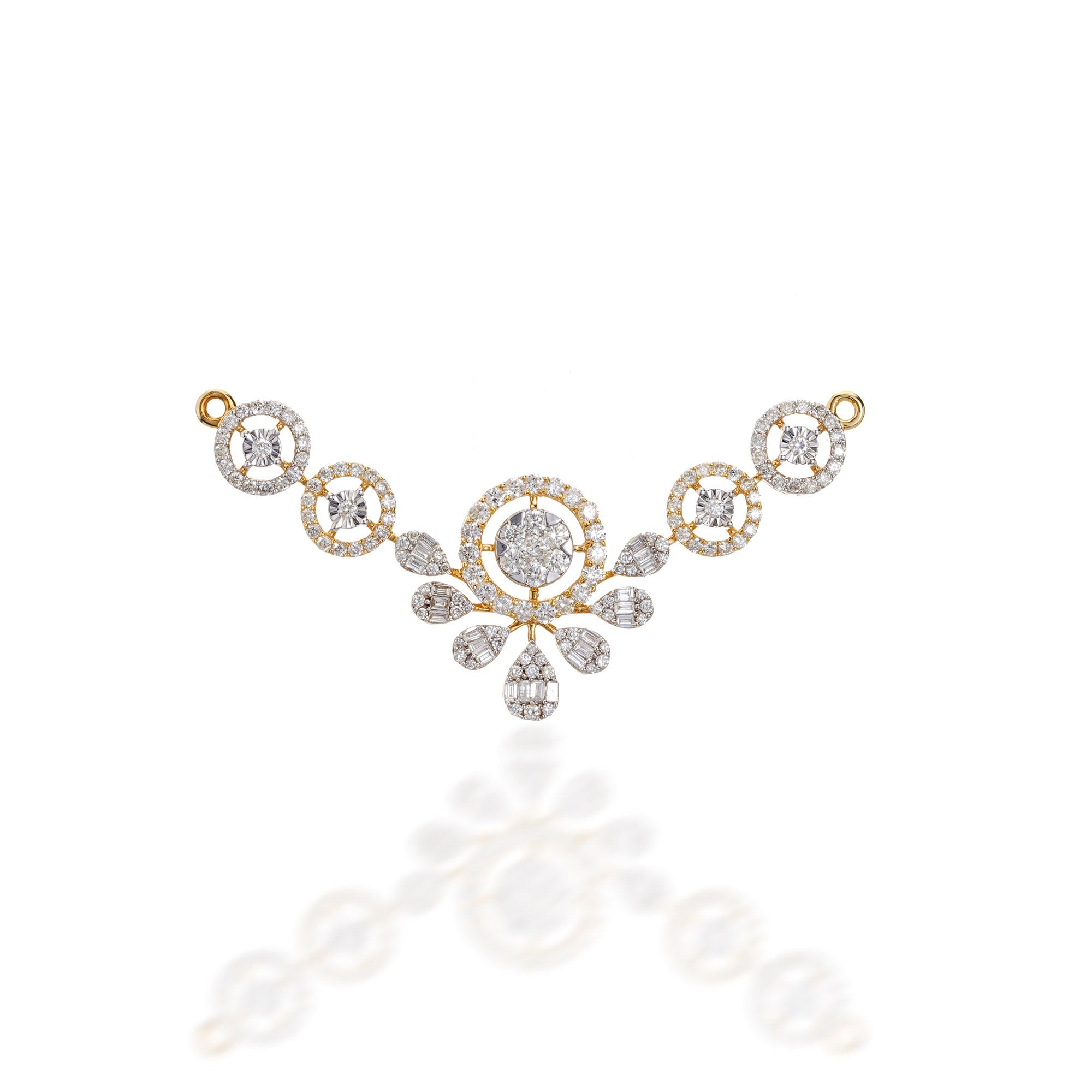 Yellow Gold Diamond Pendant