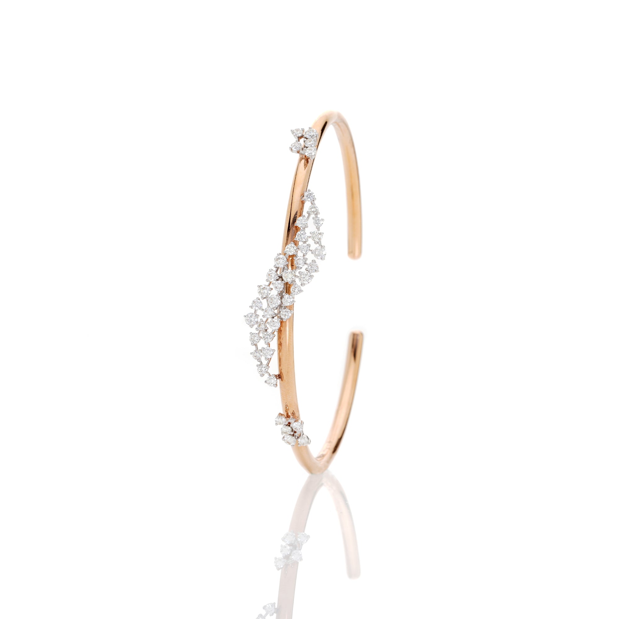 Stunning Rose Gold Diamond Bracelet