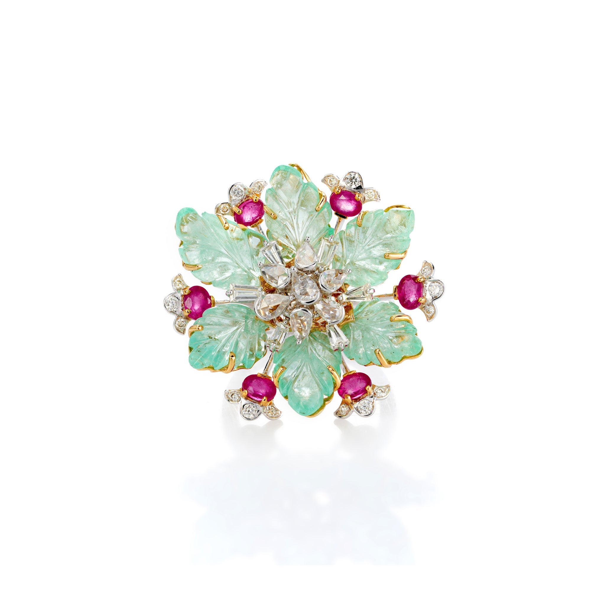 Roselle Verdant Bloom Ring