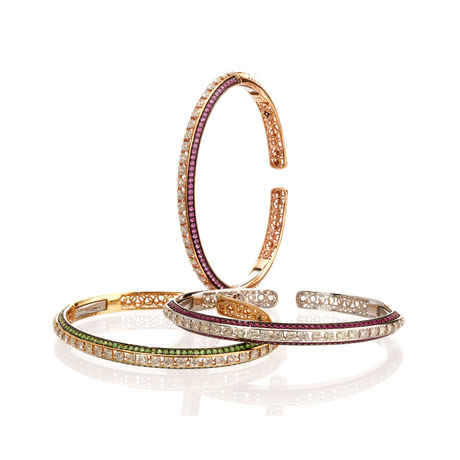 Crimson Linea Cuff