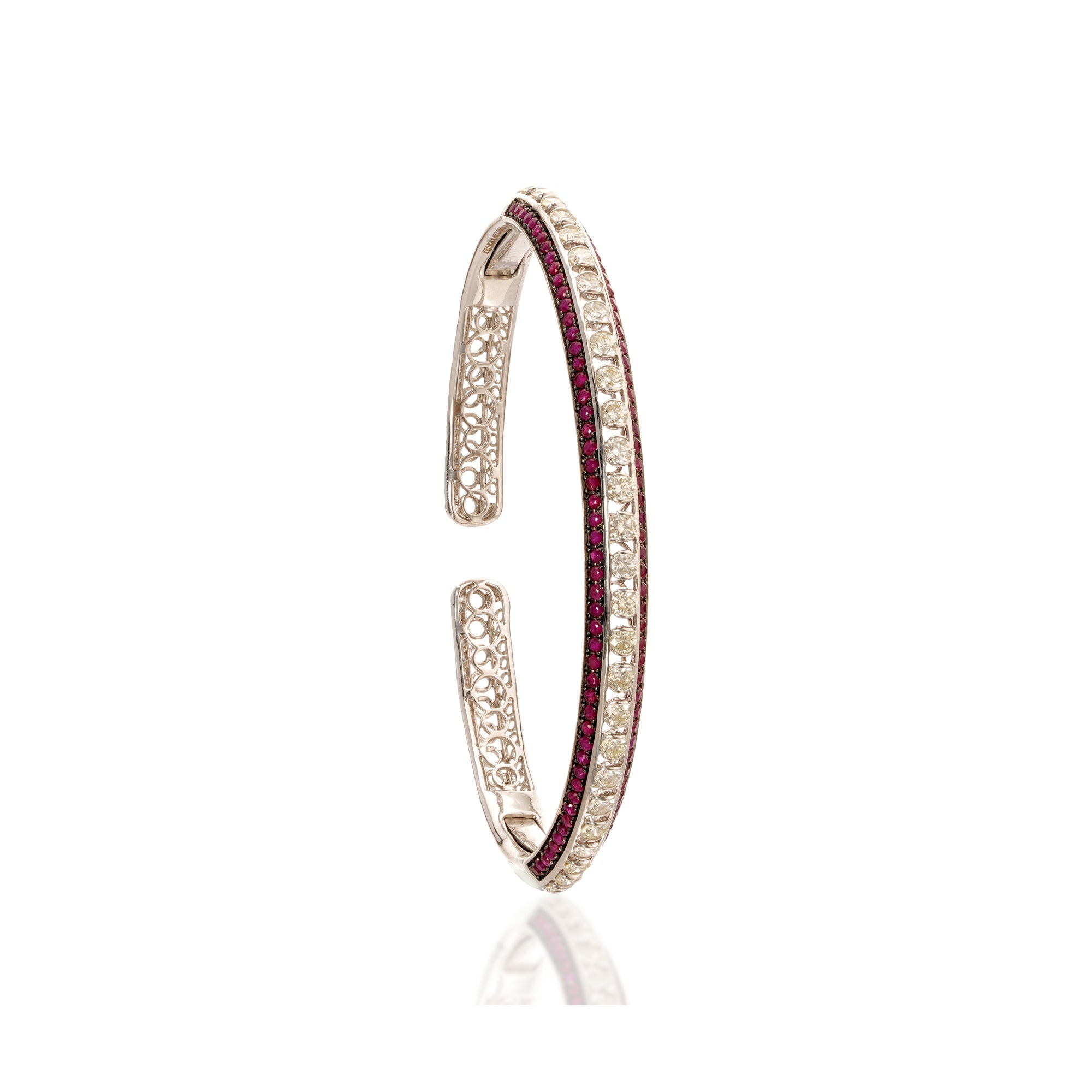 Crimson Linea Cuff