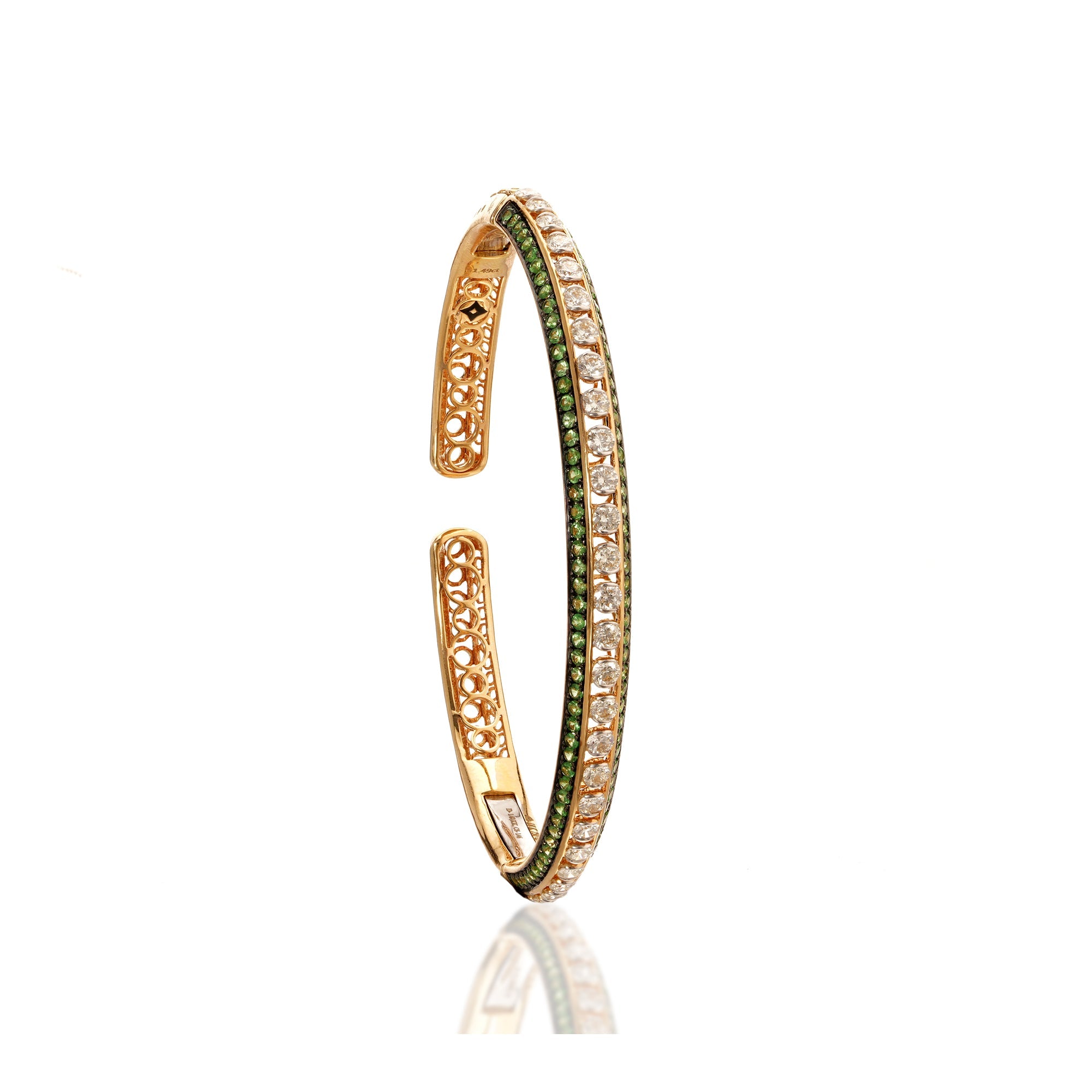 Emerald Linea Cuff