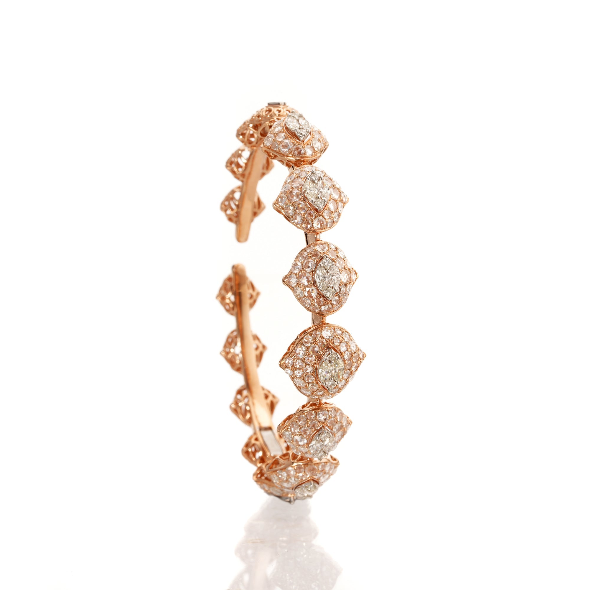 Blush Cluster Cuff