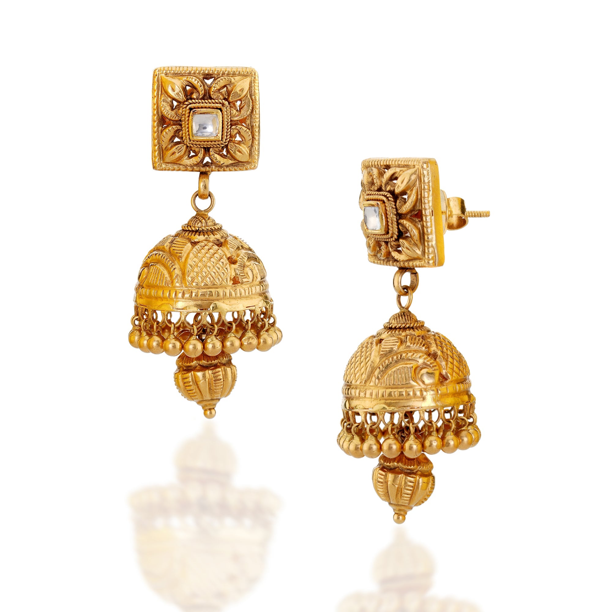 Varg Gold Earrings