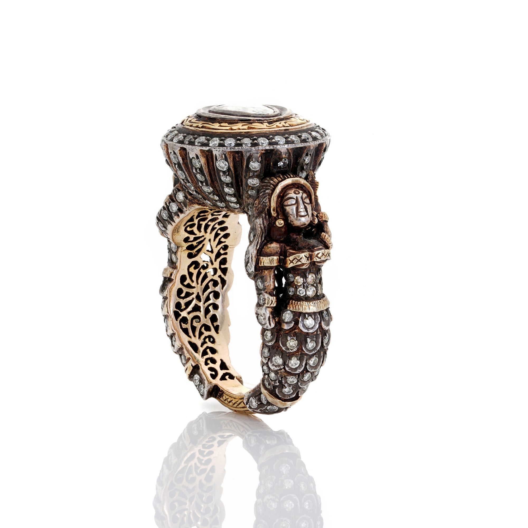 Victorian Signet Diamond Ring