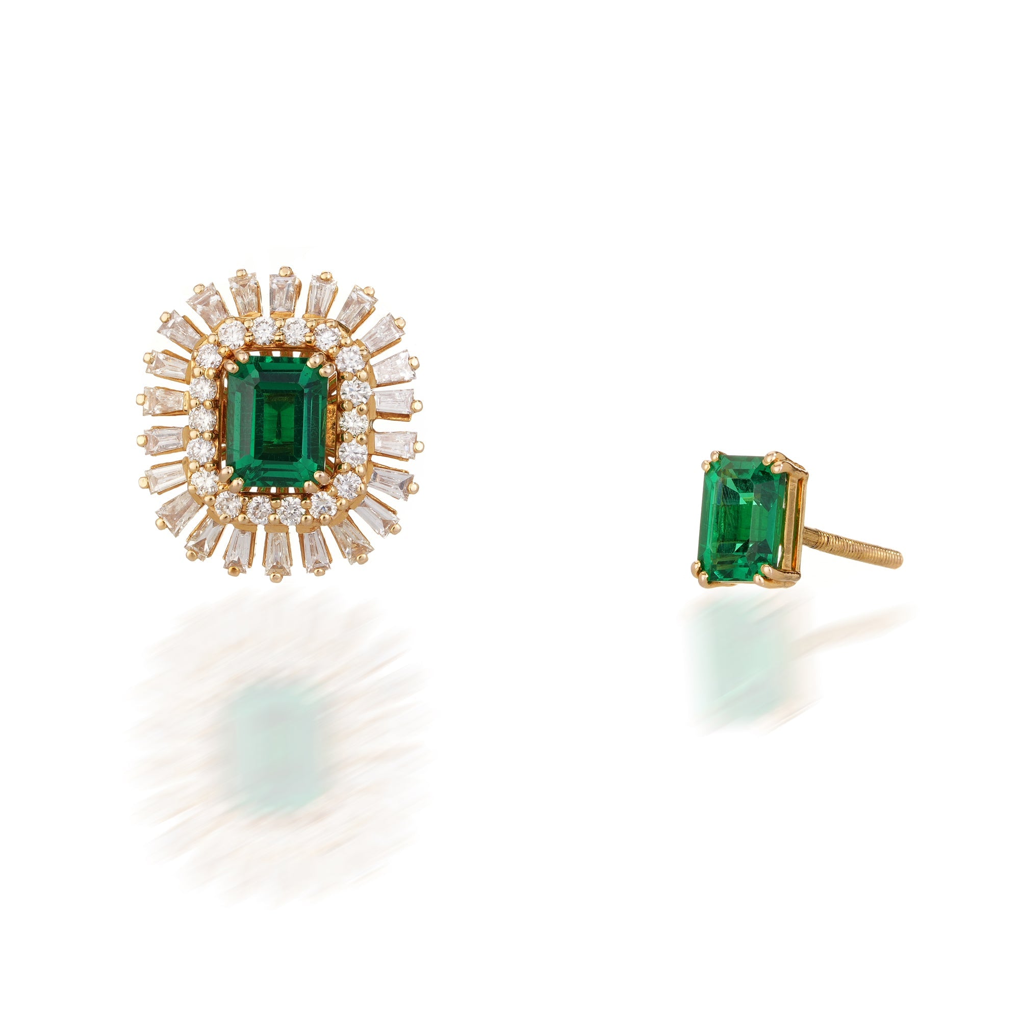 Vintage Diamond Studs