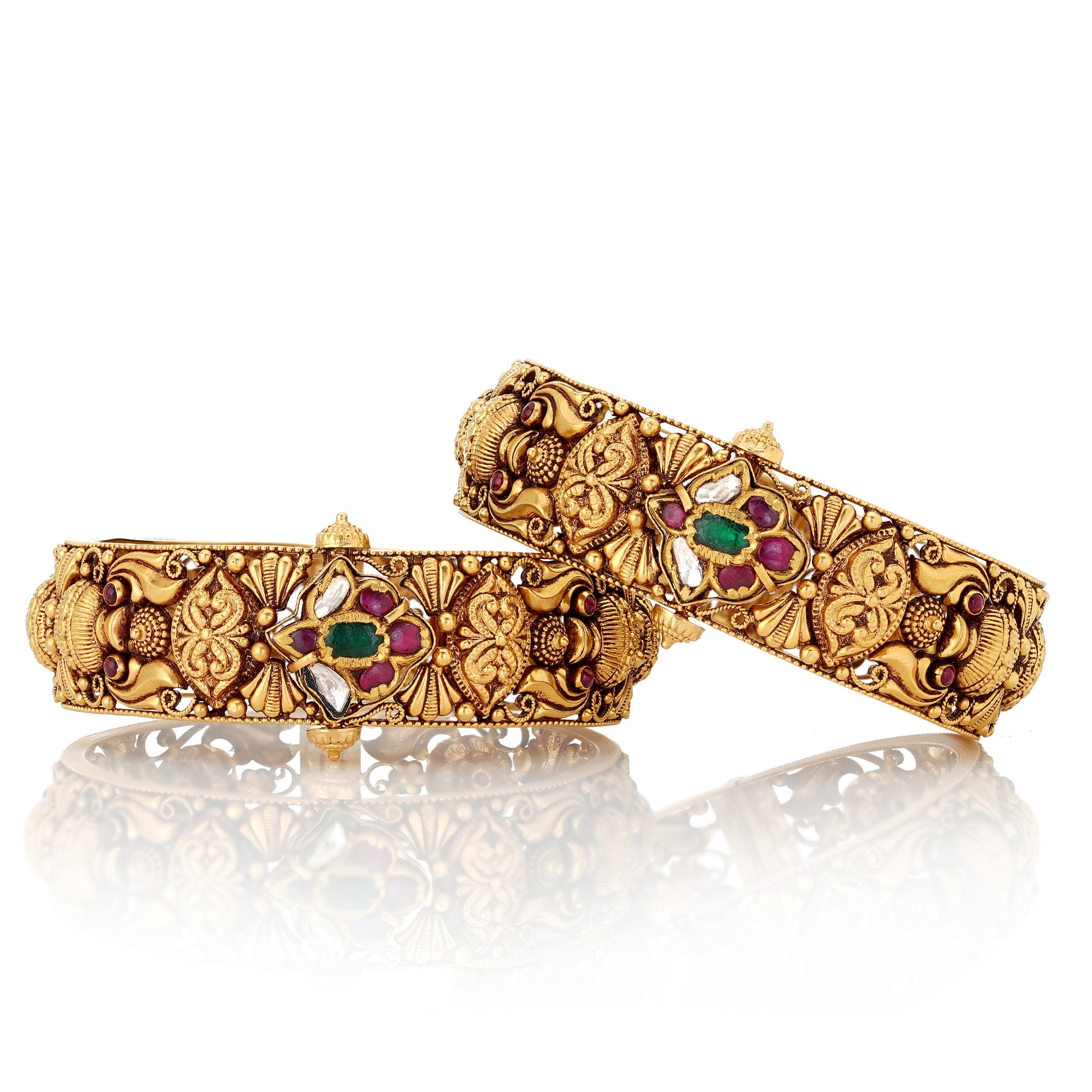 Ziba Gold Bangles