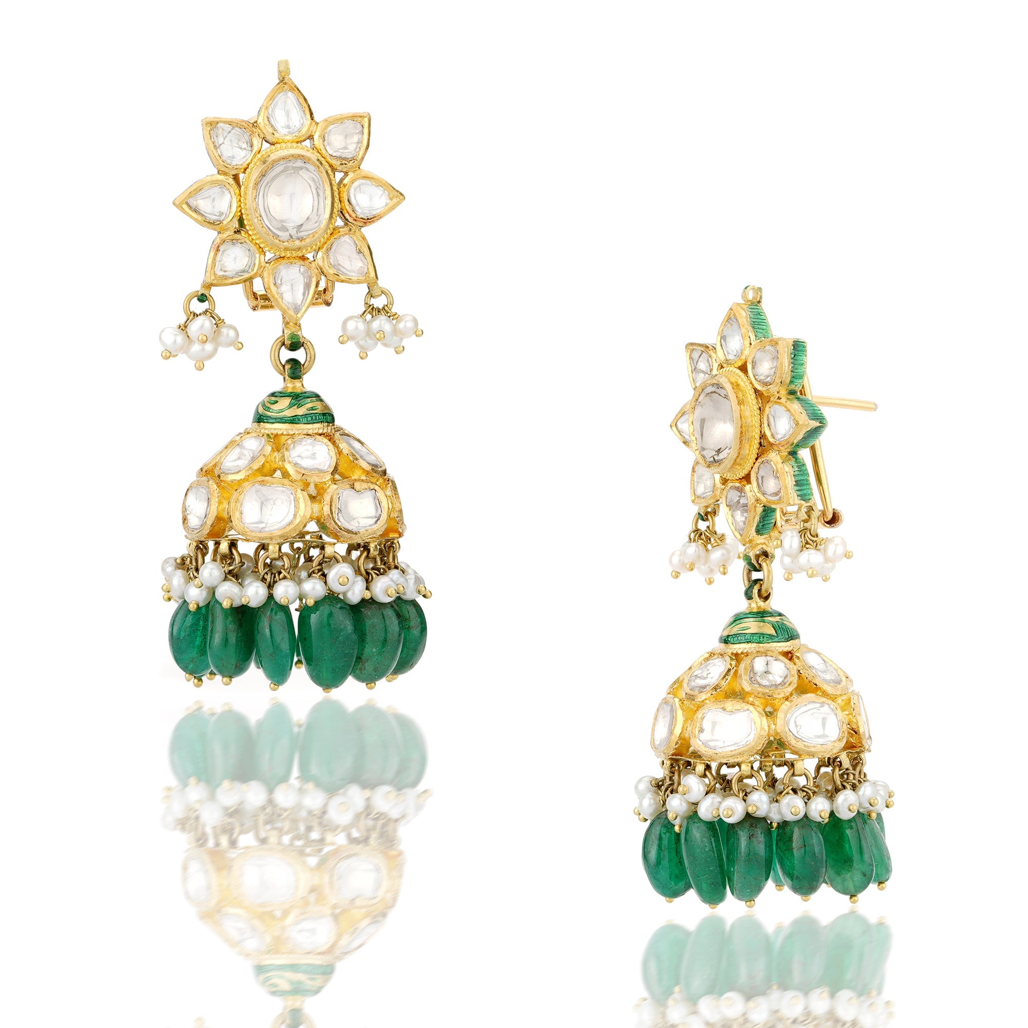 Zinnia Polki Earrings